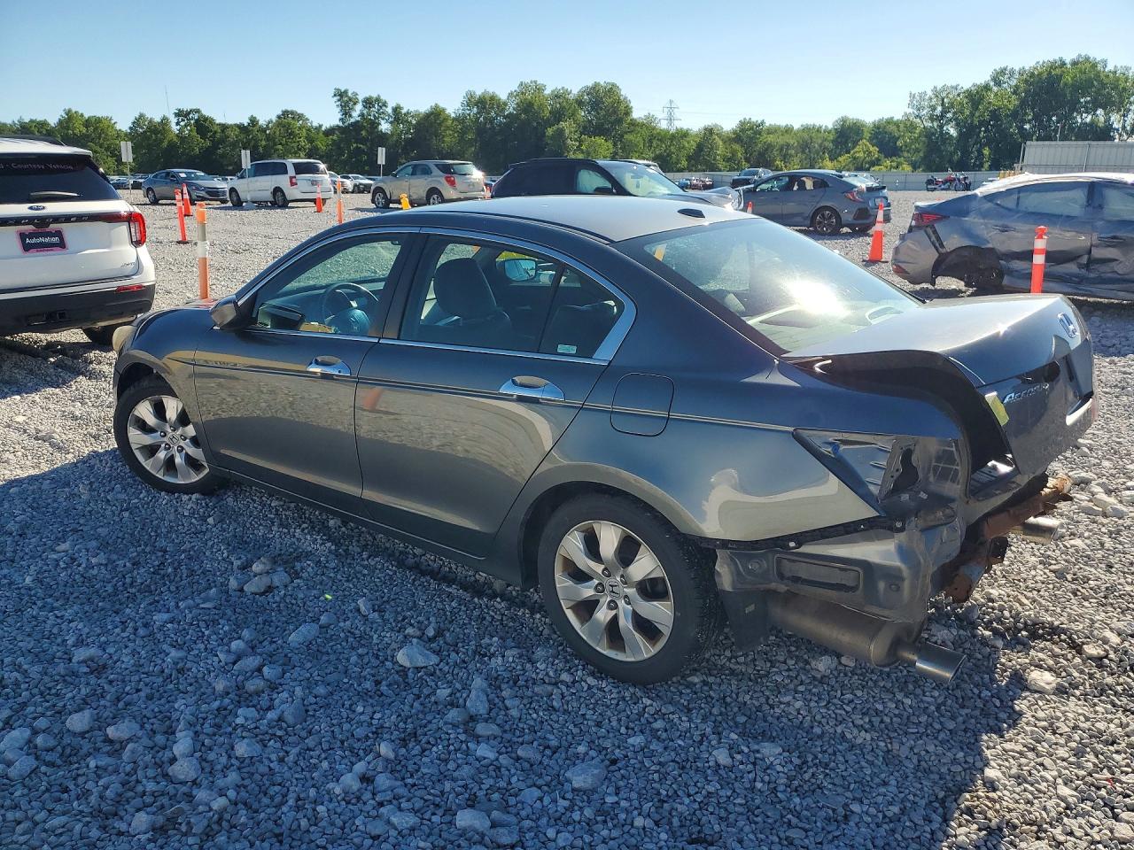 2009 Honda Accord Exl Серый vin: 1HGCP36819A045738