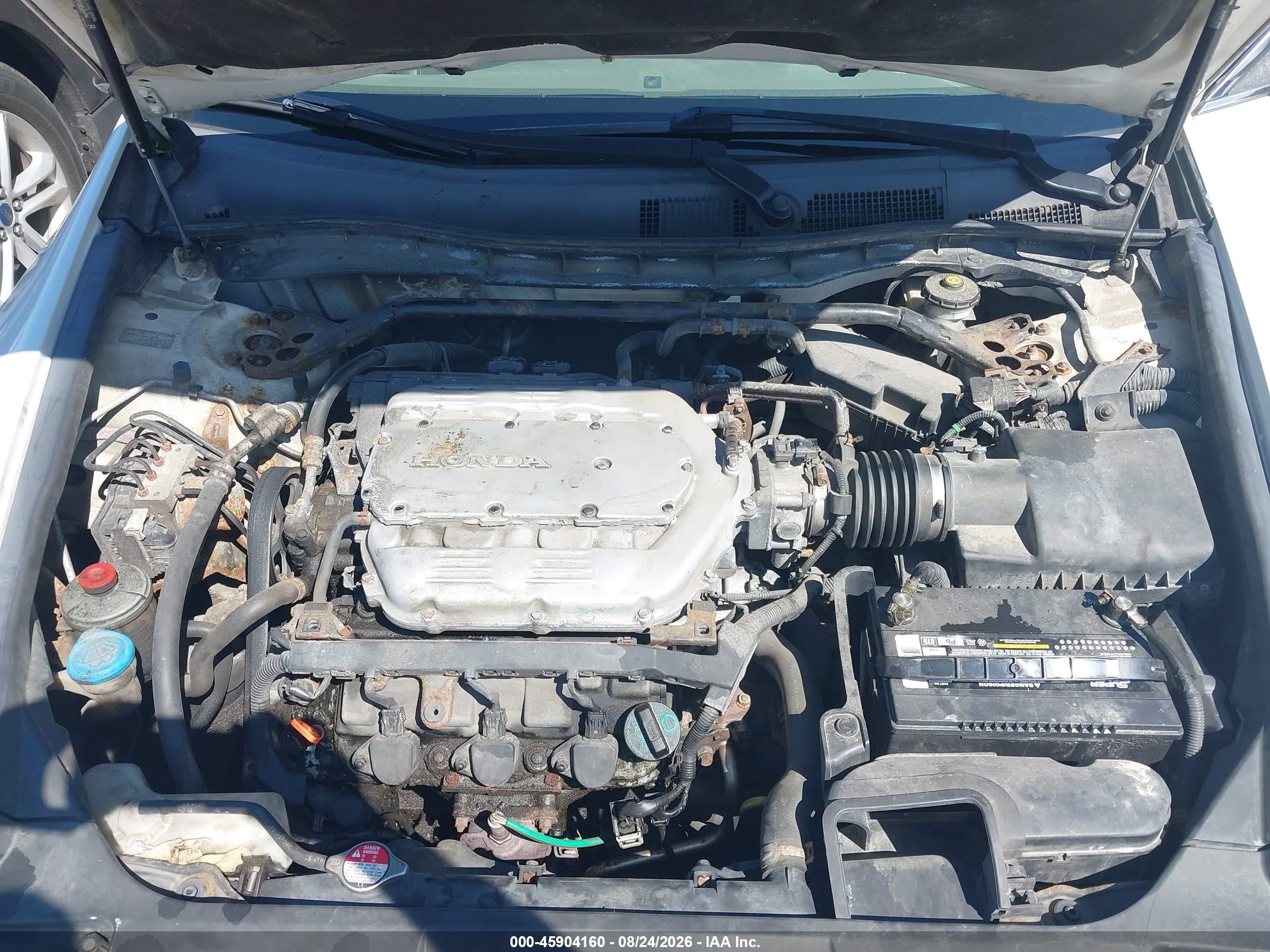 2009 Honda Accord 3.5 Ex-l Белый vin: 1HGCP36819A046369