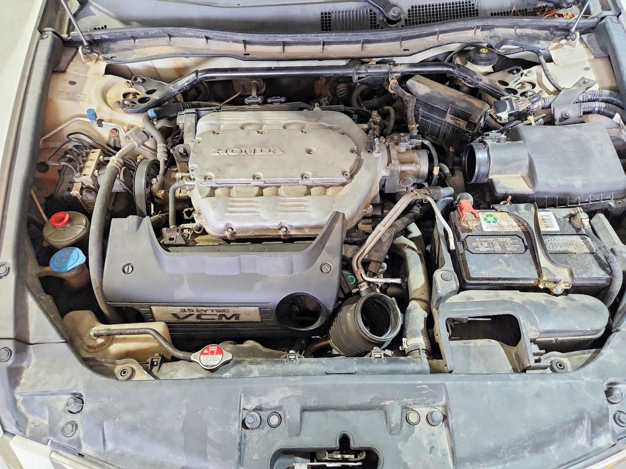 2009 Honda Accord Exl White vin: 1HGCP36819A046629