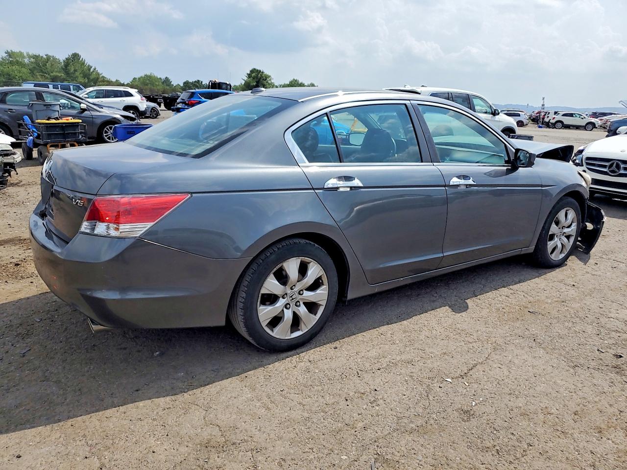 2009 Honda Accord Exl Gray vin: 1HGCP36819A047716