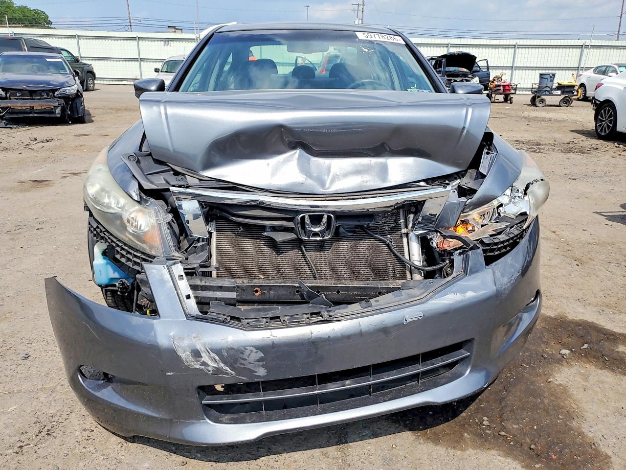 2009 Honda Accord Exl Gray vin: 1HGCP36819A047716