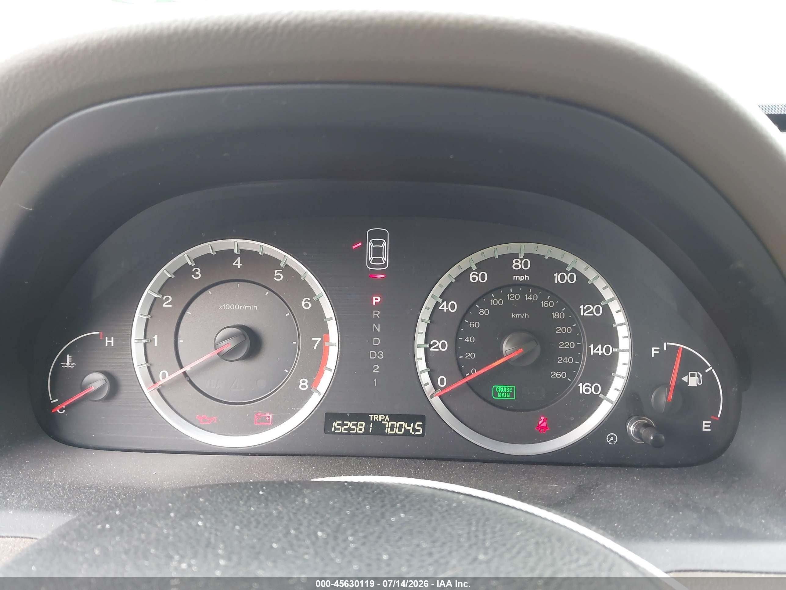 2009 Honda Accord 3.5 Ex-l Burgundy vin: 1HGCP36819A051670