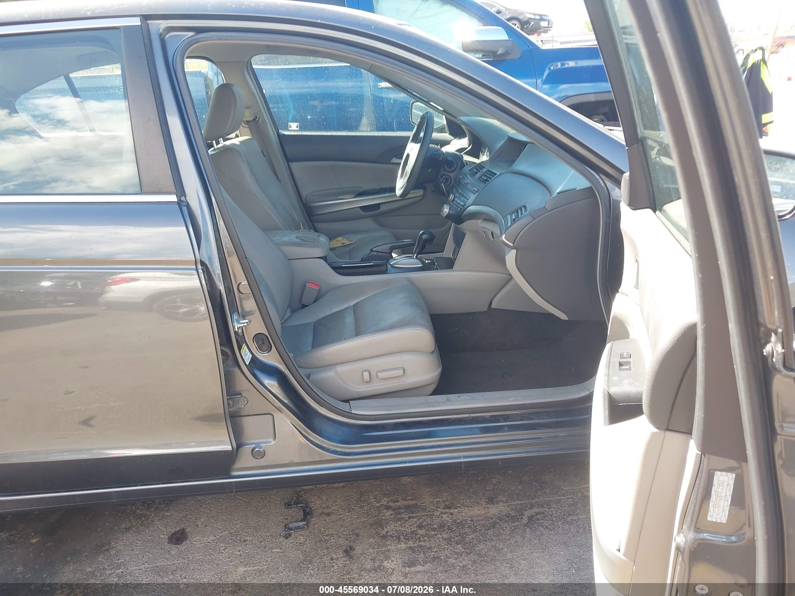 2008 Honda Accord 3.5 Ex-l Gray vin: 1HGCP36828A002539