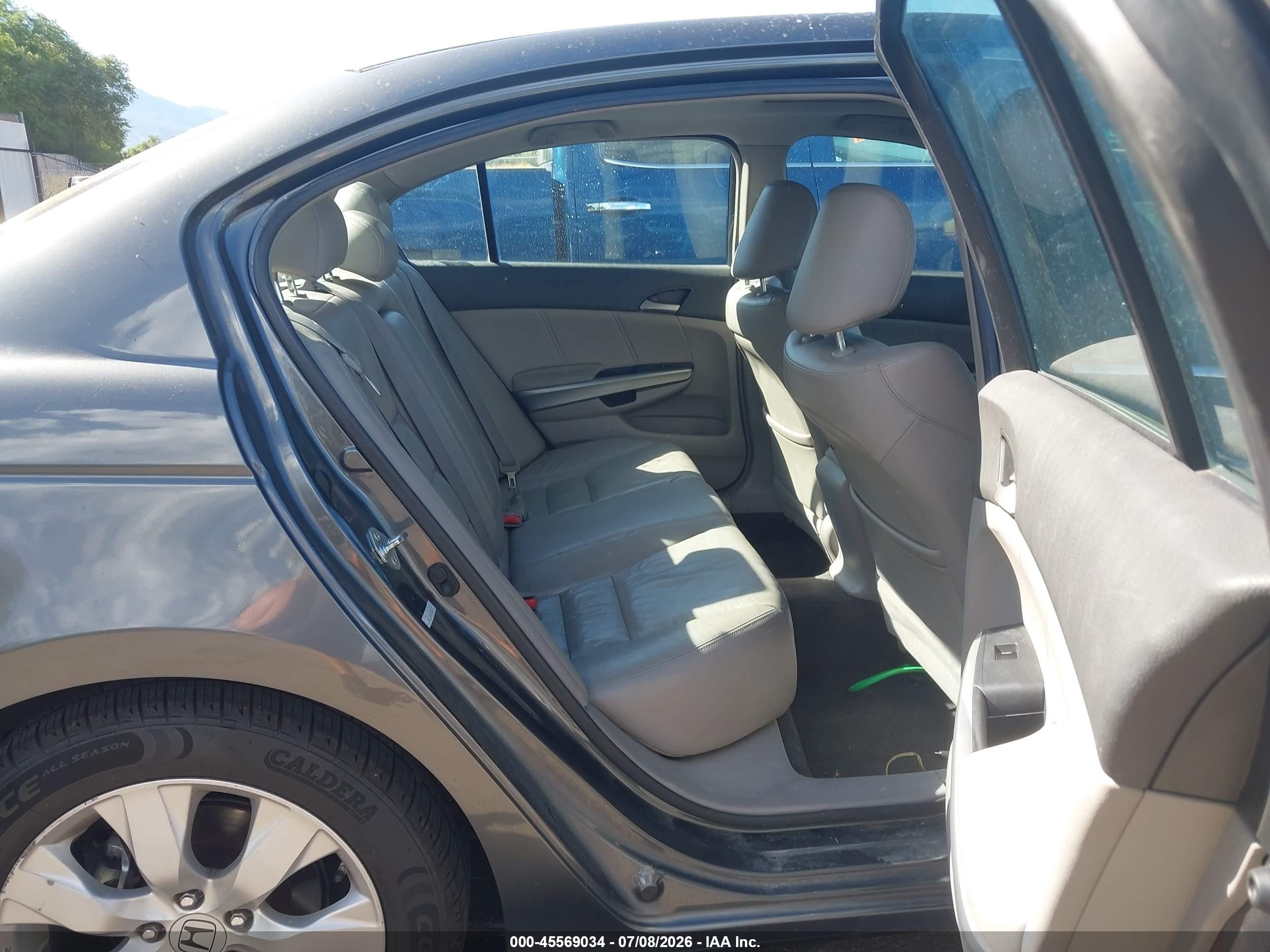 2008 Honda Accord 3.5 Ex-l Gray vin: 1HGCP36828A002539