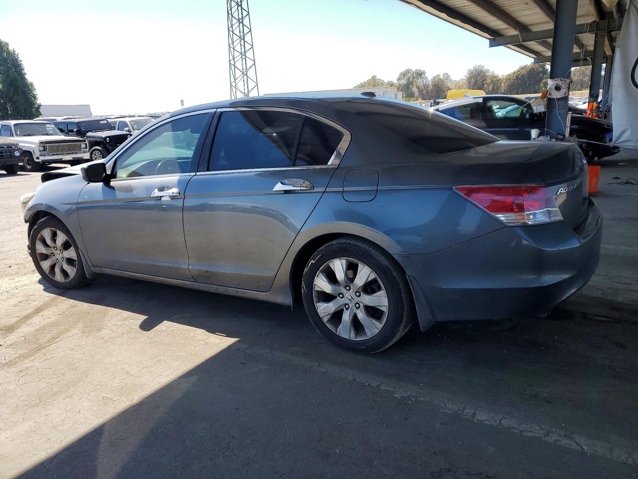2008 Honda Accord Exl Gray vin: 1HGCP36828A002721