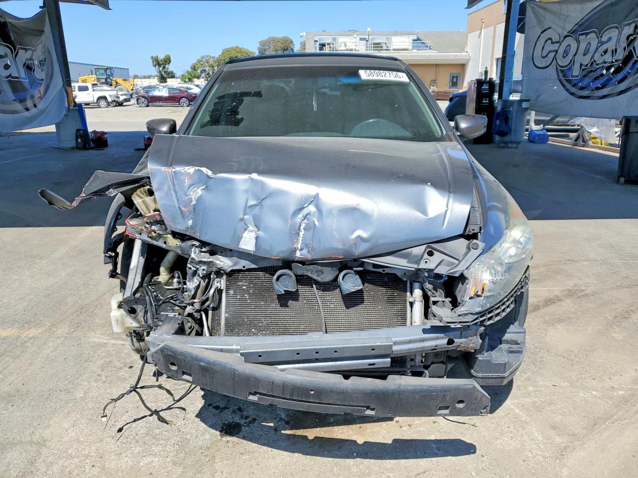 2008 Honda Accord Exl Gray vin: 1HGCP36828A002721
