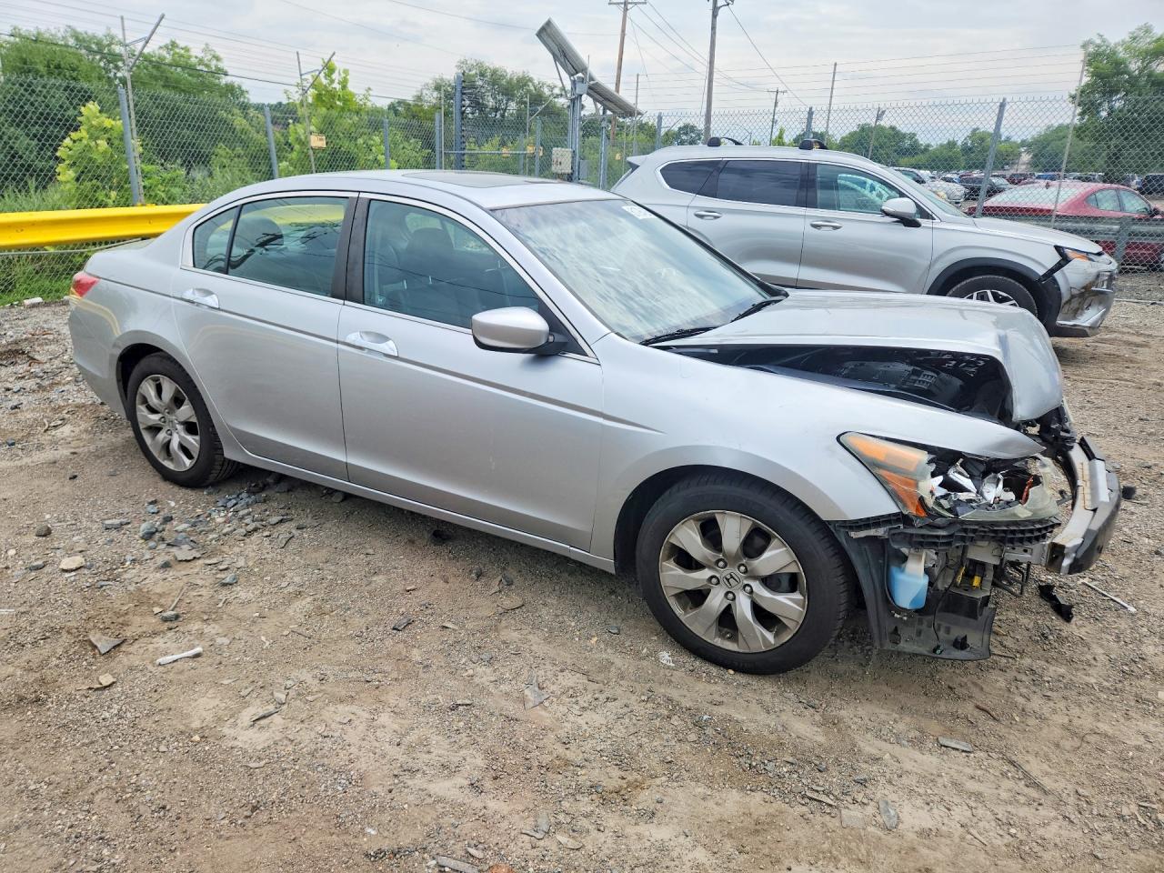 2008 Honda Accord Exl Серебряный vin: 1HGCP36828A043463