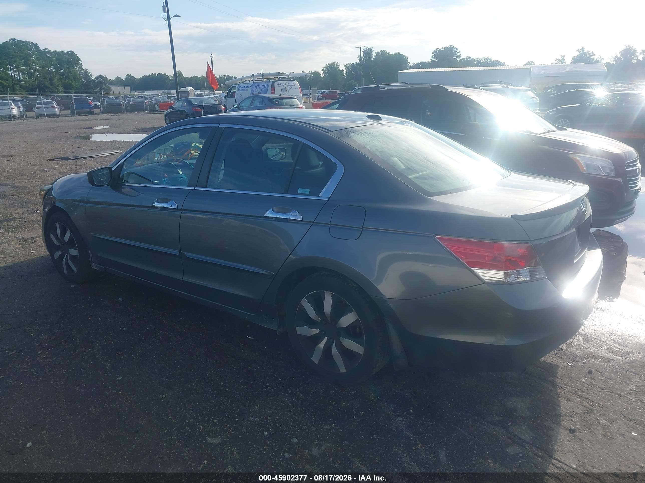 2008 Honda Accord 3.5 Ex-l Серый vin: 1HGCP36828A050090