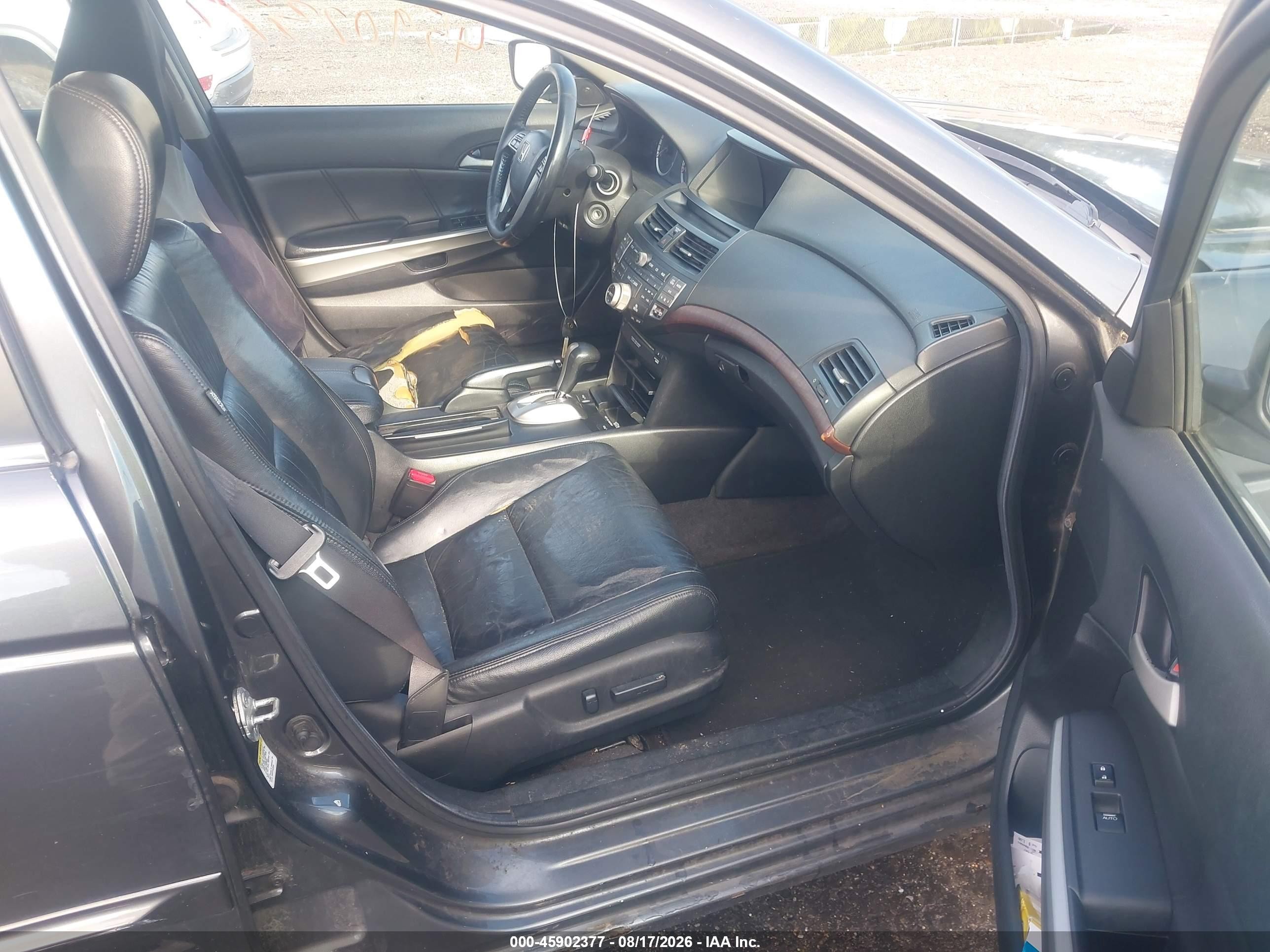 2008 Honda Accord 3.5 Ex-l Серый vin: 1HGCP36828A050090