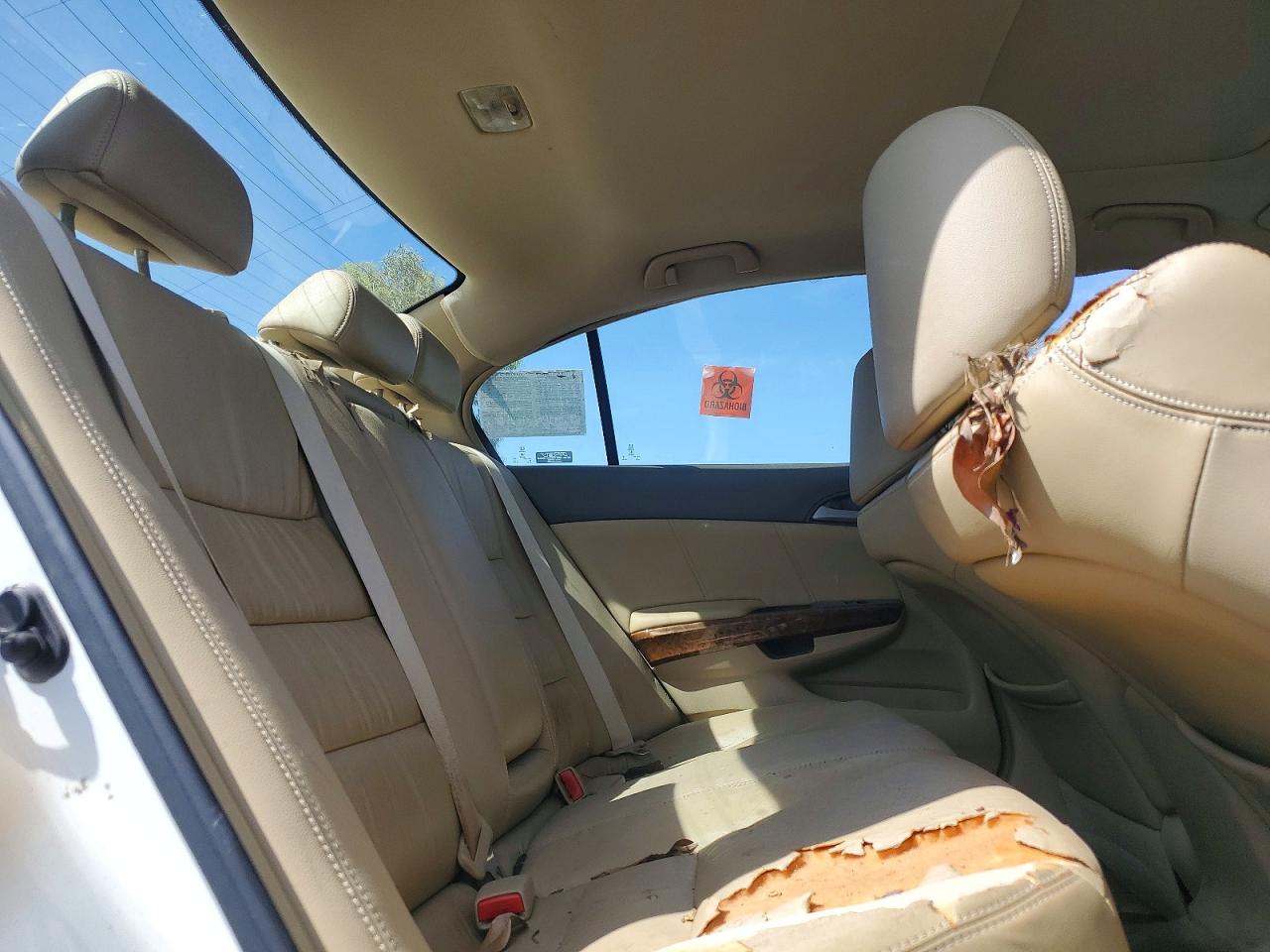 2006 Honda Accord Белый vin: 1HGCP36828A051322