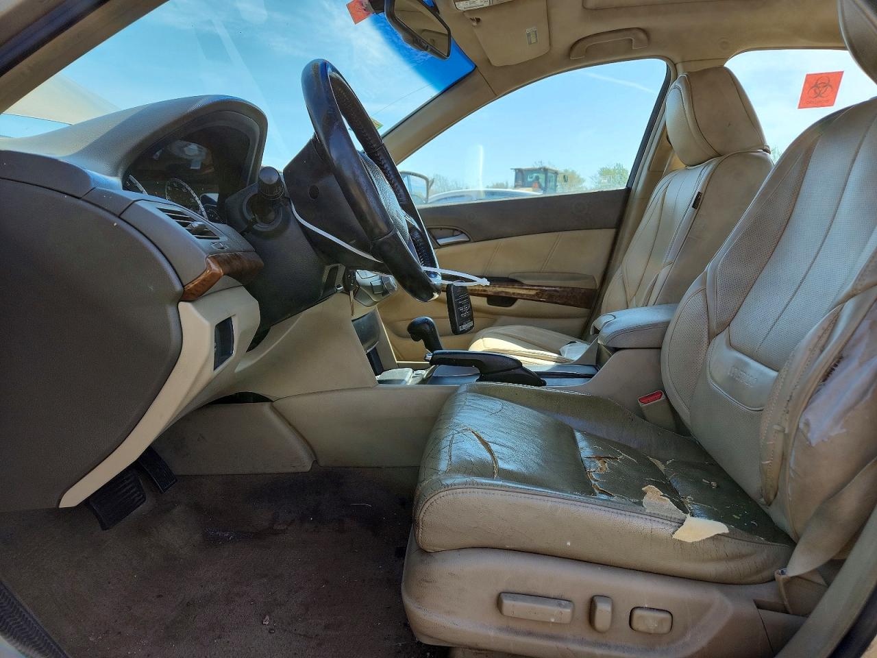 2008 Honda Accord Exl Beige vin: 1HGCP36828A054186