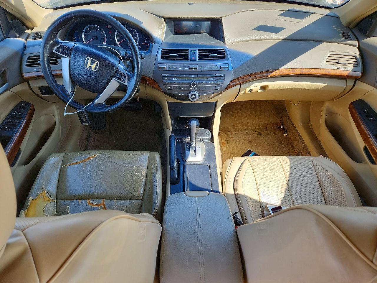 2008 Honda Accord Exl Beige vin: 1HGCP36828A054186