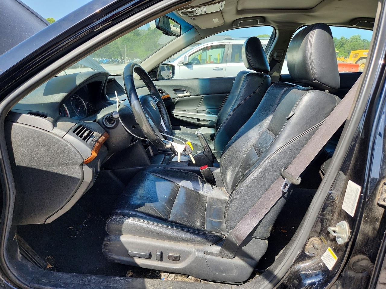 2008 Honda Accord Exl Черный vin: 1HGCP36828A055838