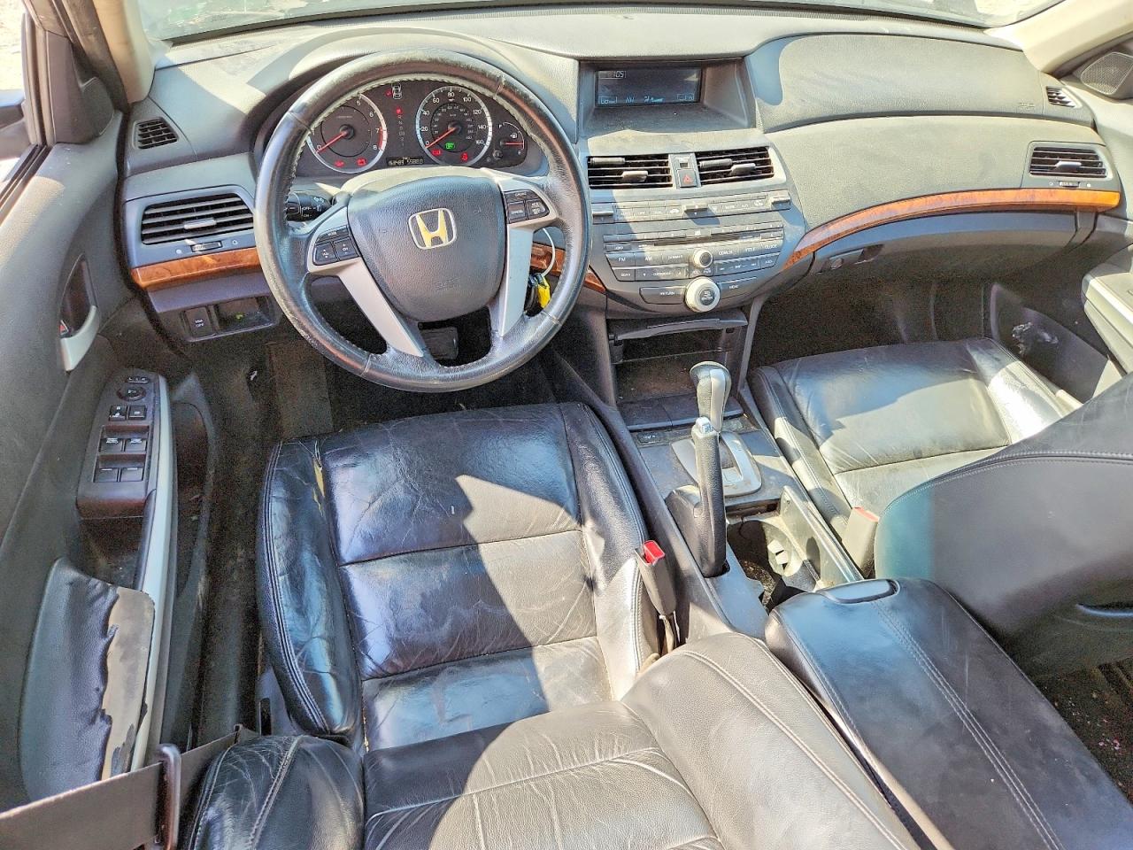 2008 Honda Accord Exl Черный vin: 1HGCP36828A055838