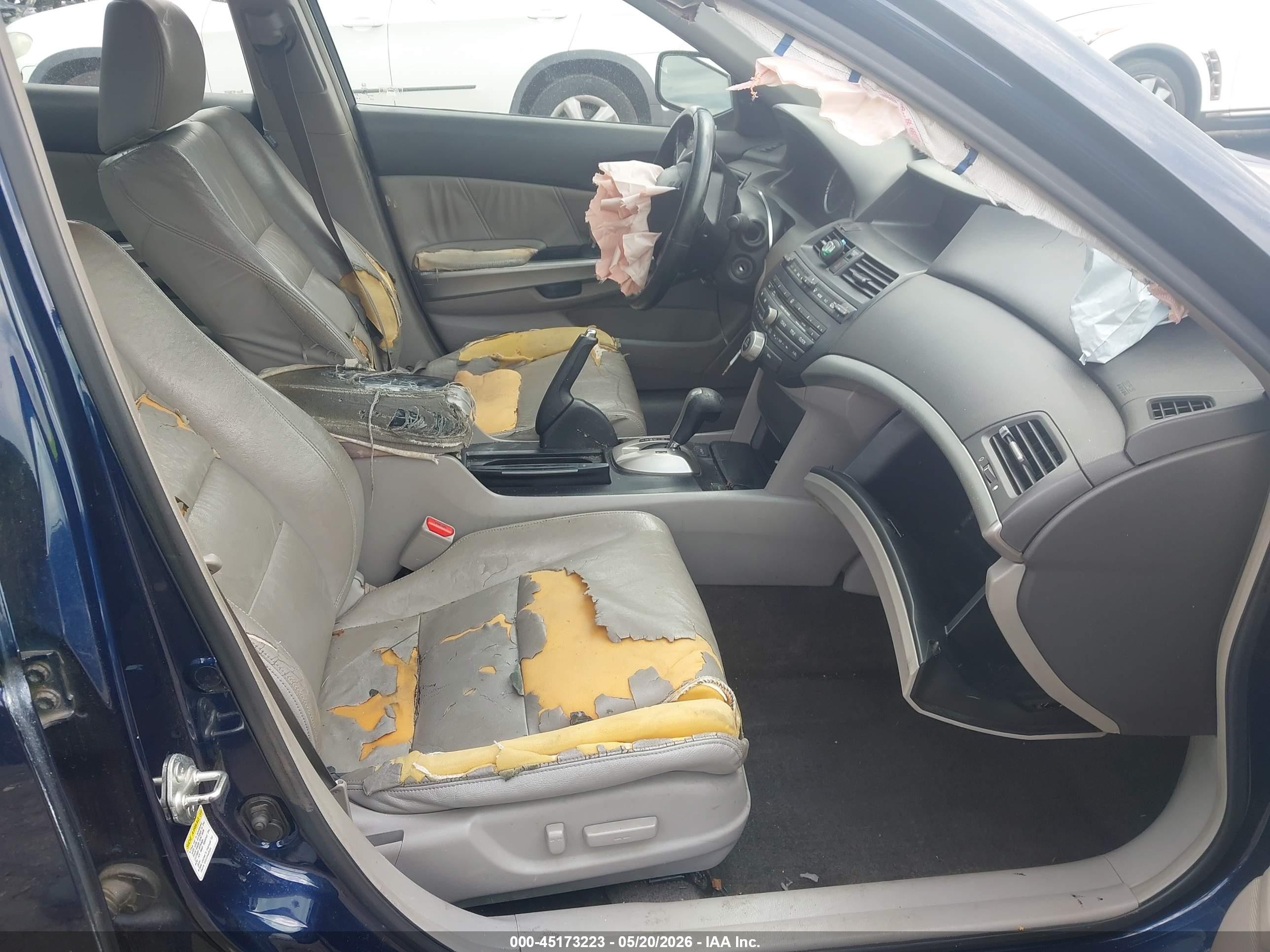 2008 Honda Accord 3.5 Ex-l Dark Blue vin: 1HGCP36828A065236