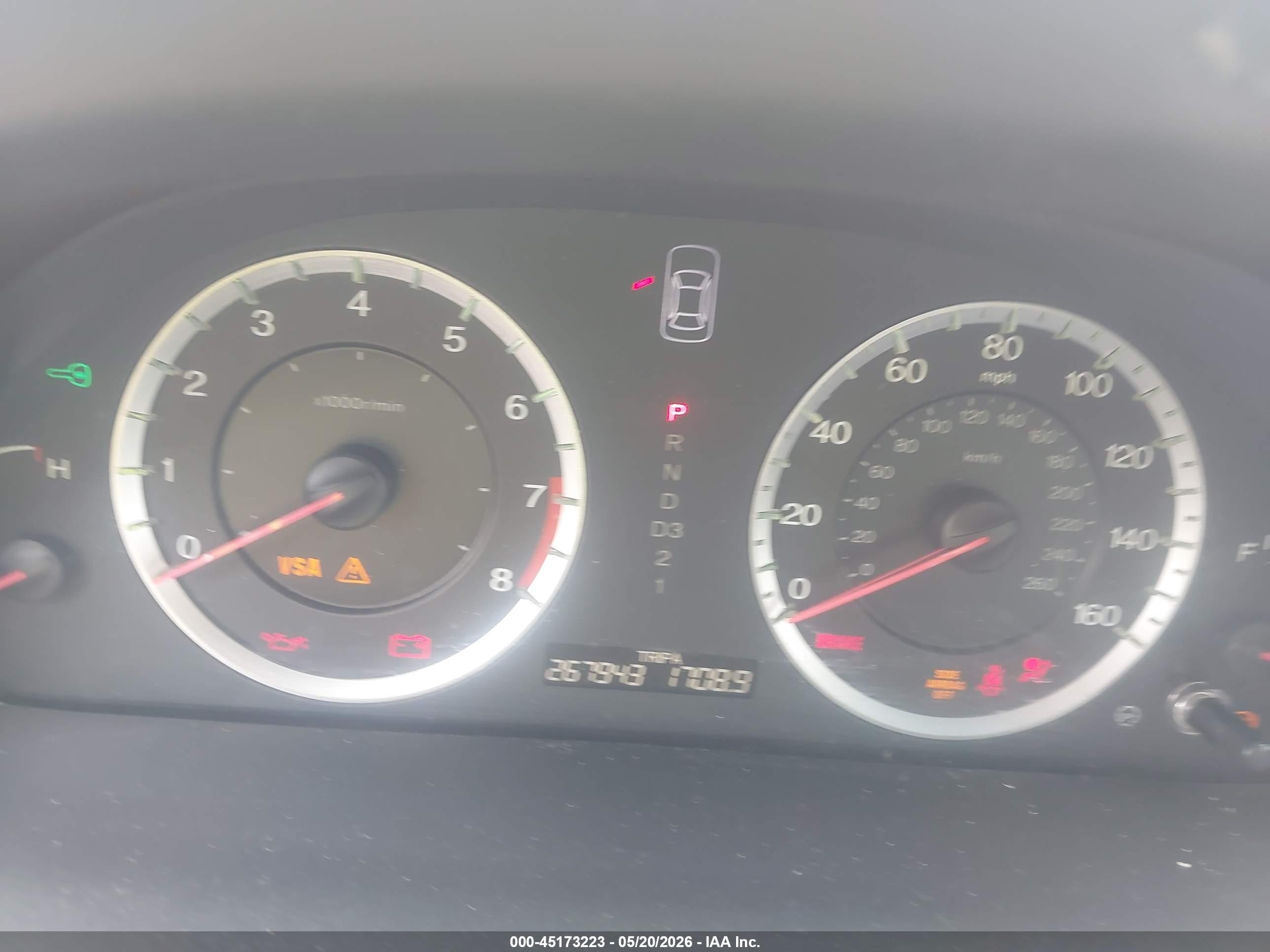 2008 Honda Accord 3.5 Ex-l Dark Blue vin: 1HGCP36828A065236