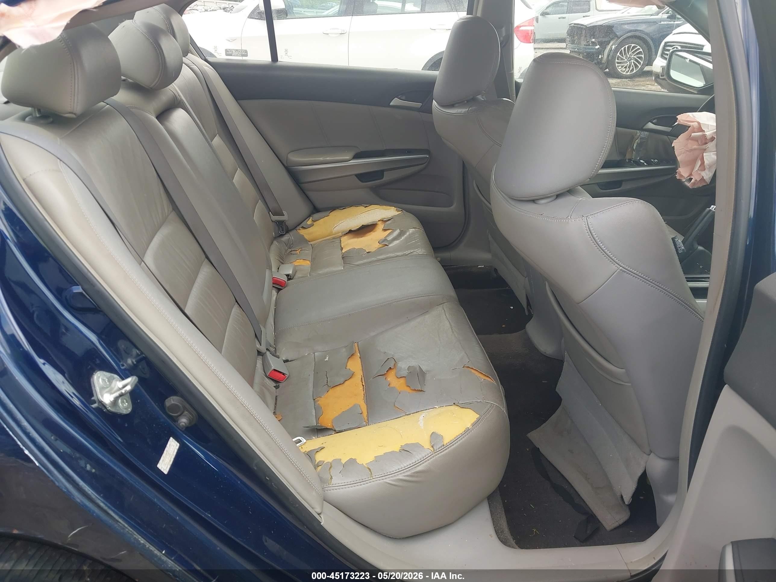 2008 Honda Accord 3.5 Ex-l Dark Blue vin: 1HGCP36828A065236