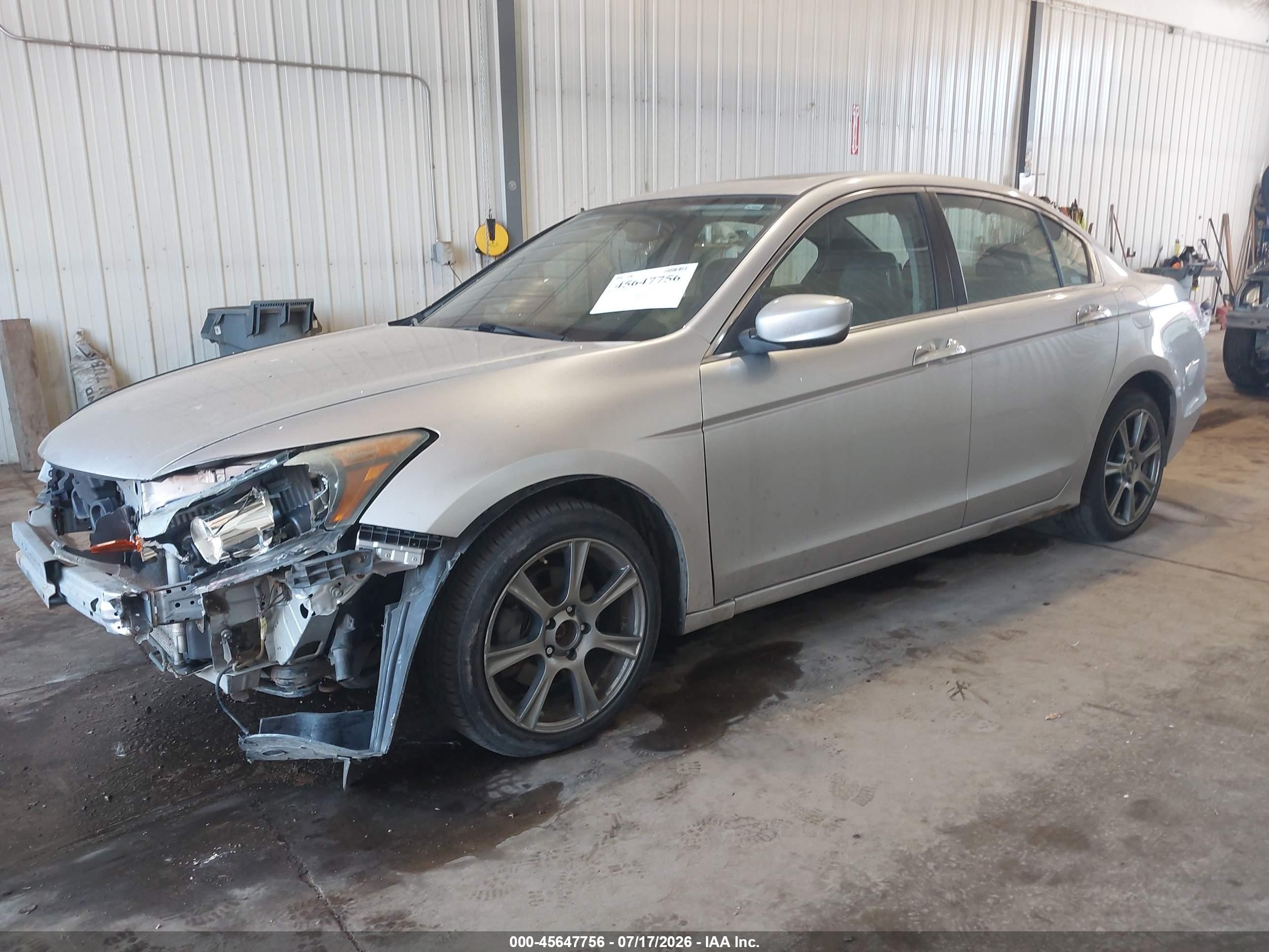 2008 Honda Accord 3.5 Ex-l Gray vin: 1HGCP36828A067312