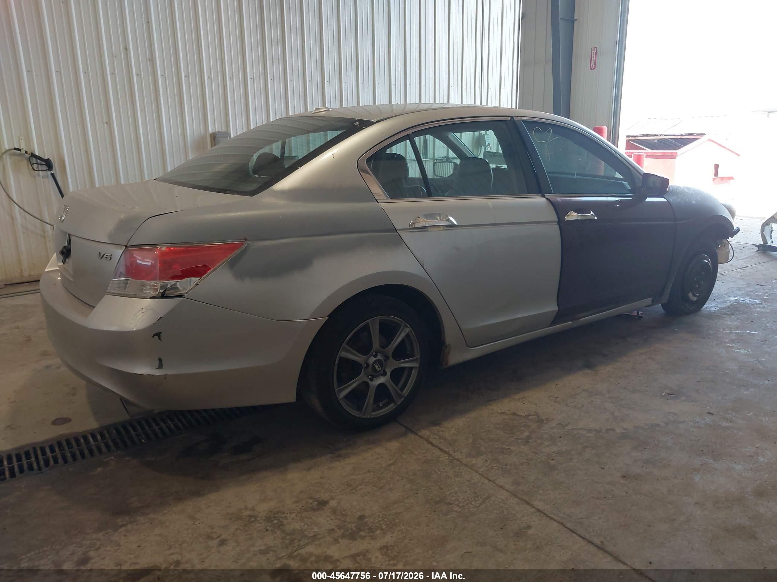 2008 Honda Accord 3.5 Ex-l Gray vin: 1HGCP36828A067312