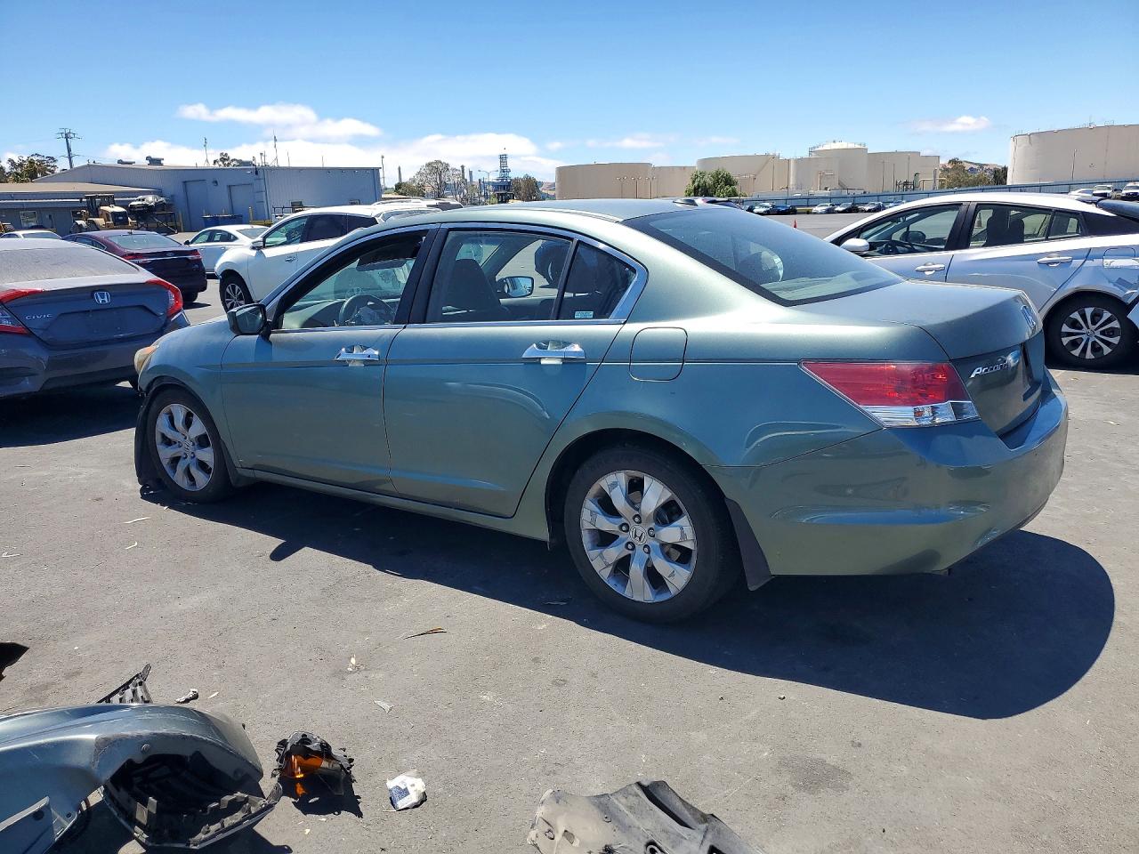 2008 Honda Accord Exl Green vin: 1HGCP36828A068217
