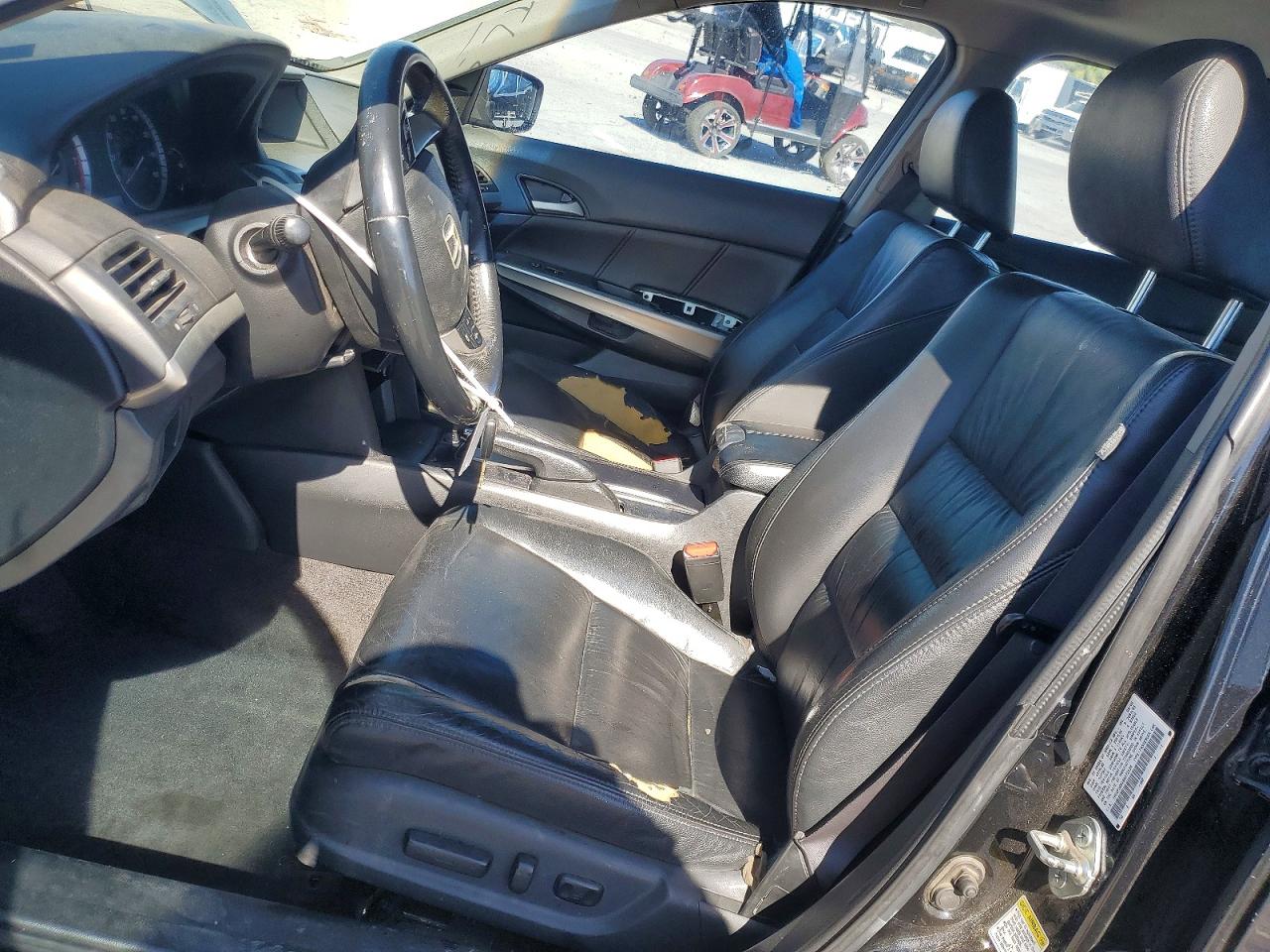 2008 Honda Accord Exl Black vin: 1HGCP36828A072428