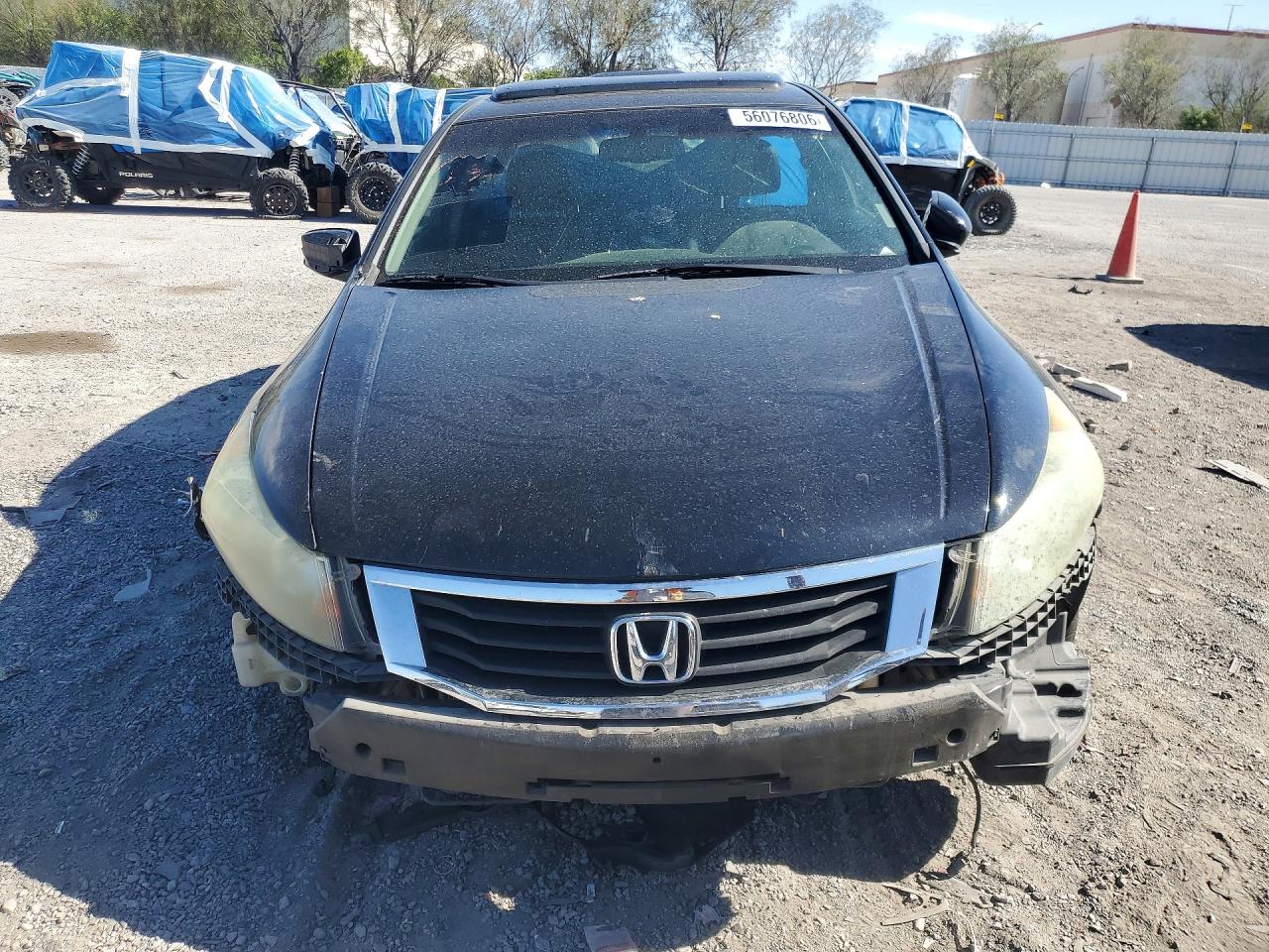 2008 Honda Accord Exl Black vin: 1HGCP36828A072428