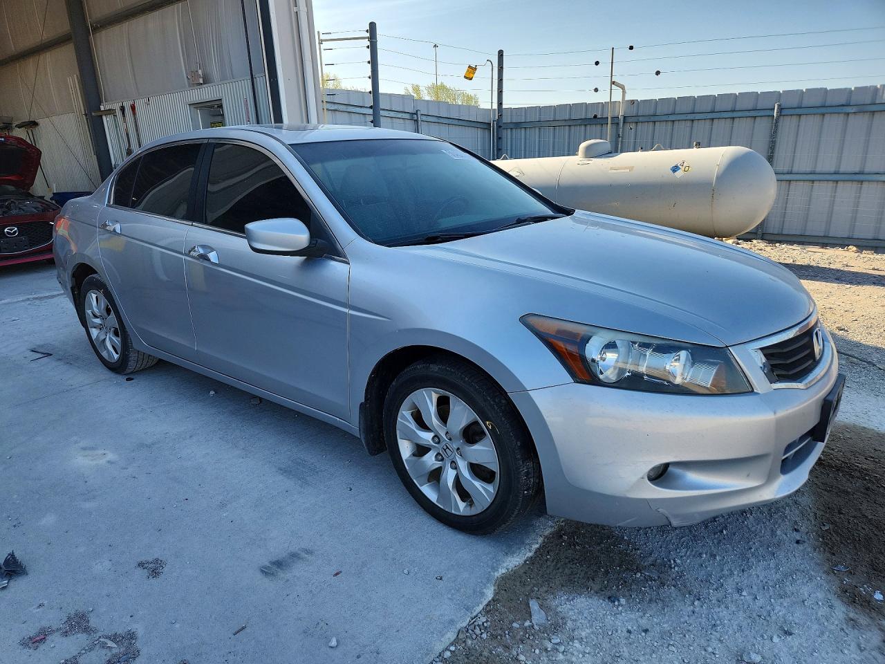 2008 Honda Accord Exl Silver vin: 1HGCP36828A072526