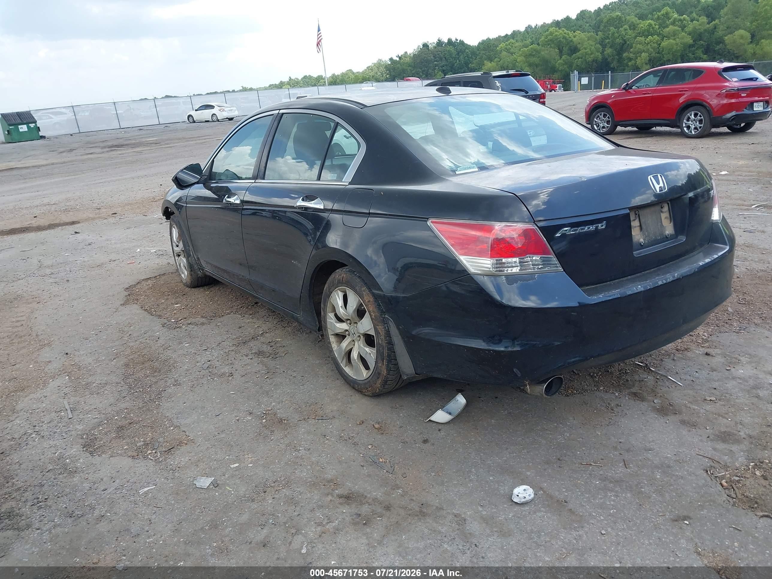 2008 Honda Accord 3.5 Ex-l Черный vin: 1HGCP36828A081128