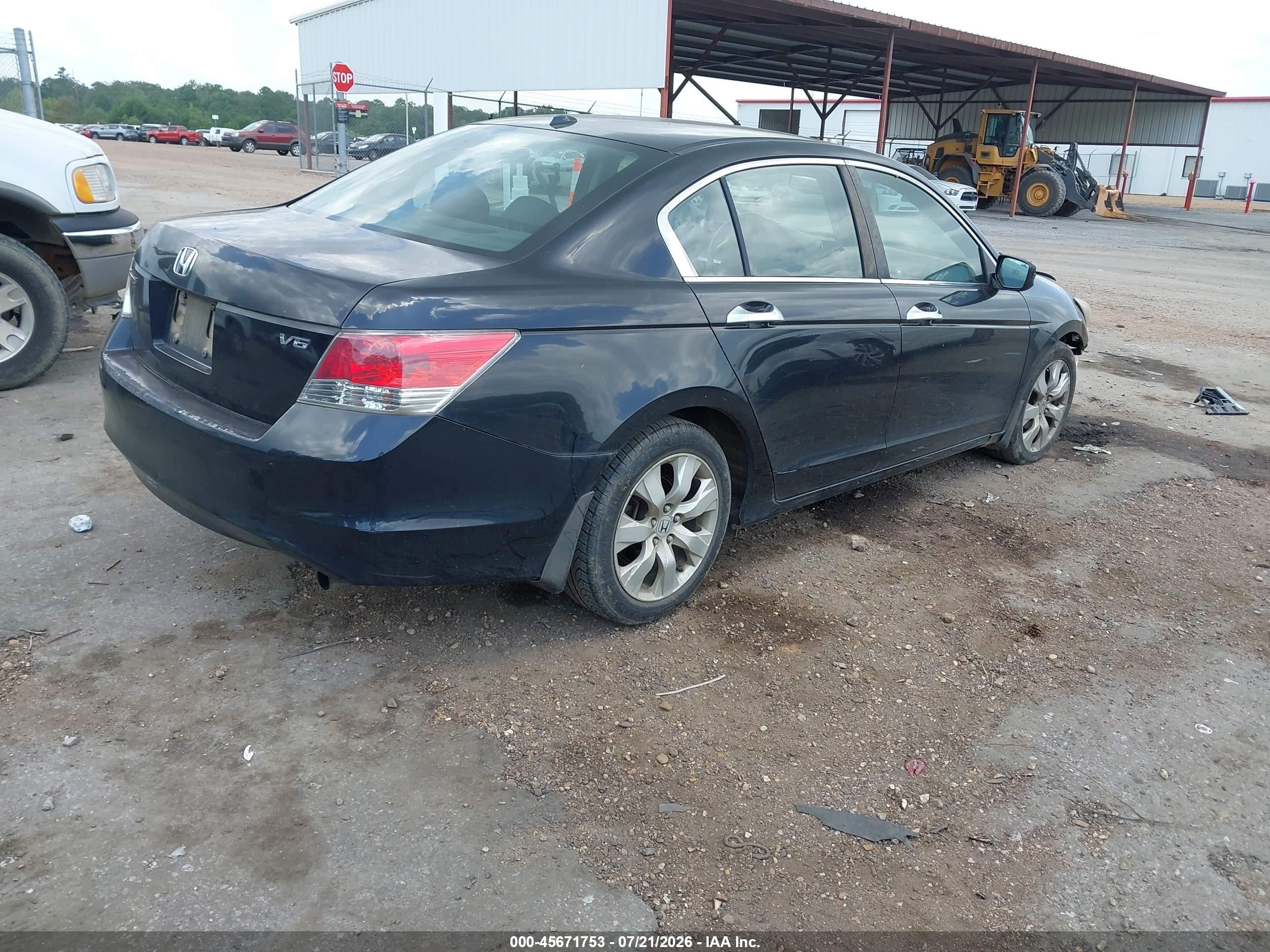 2008 Honda Accord 3.5 Ex-l Черный vin: 1HGCP36828A081128