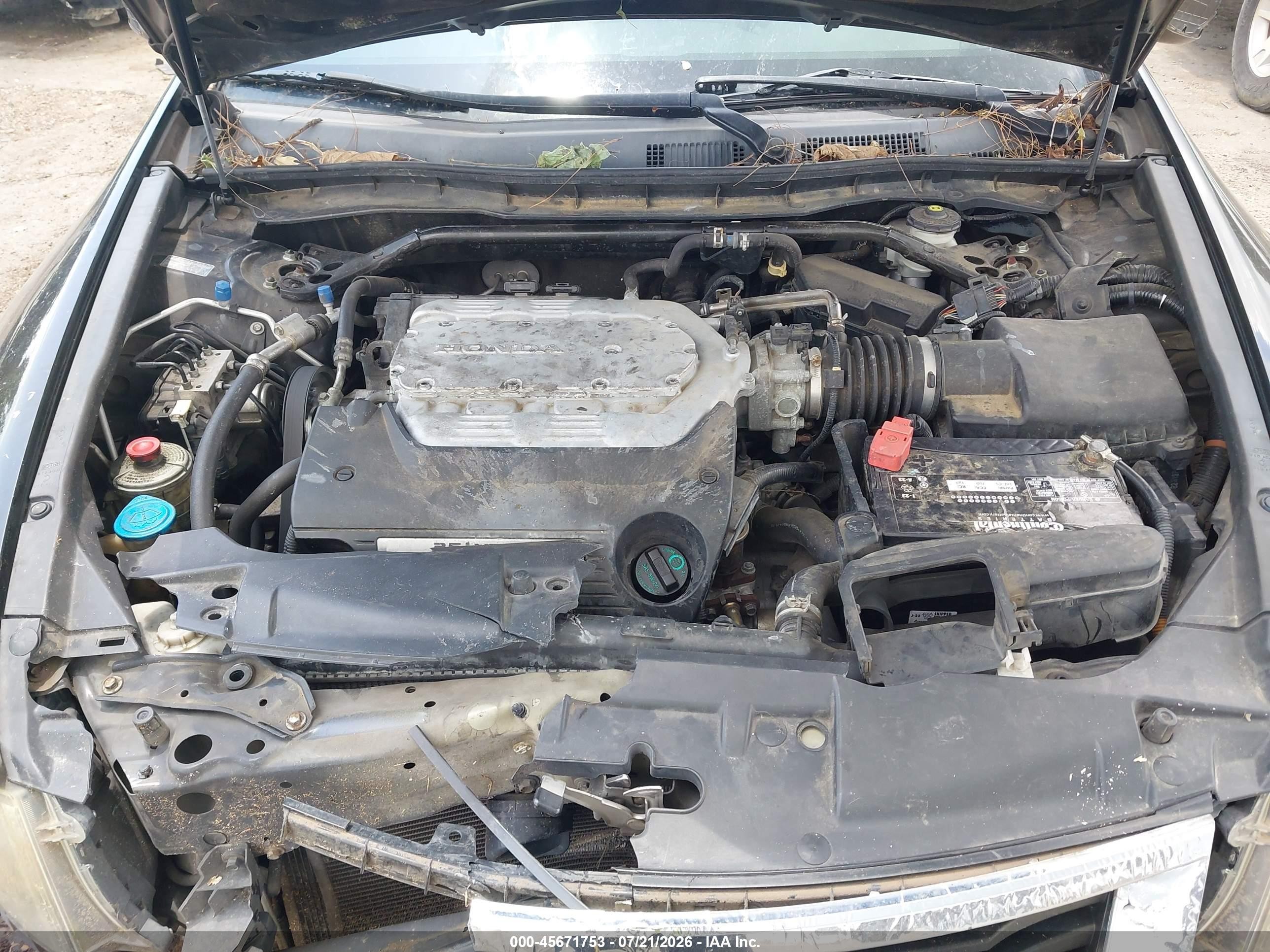 2008 Honda Accord 3.5 Ex-l Черный vin: 1HGCP36828A081128