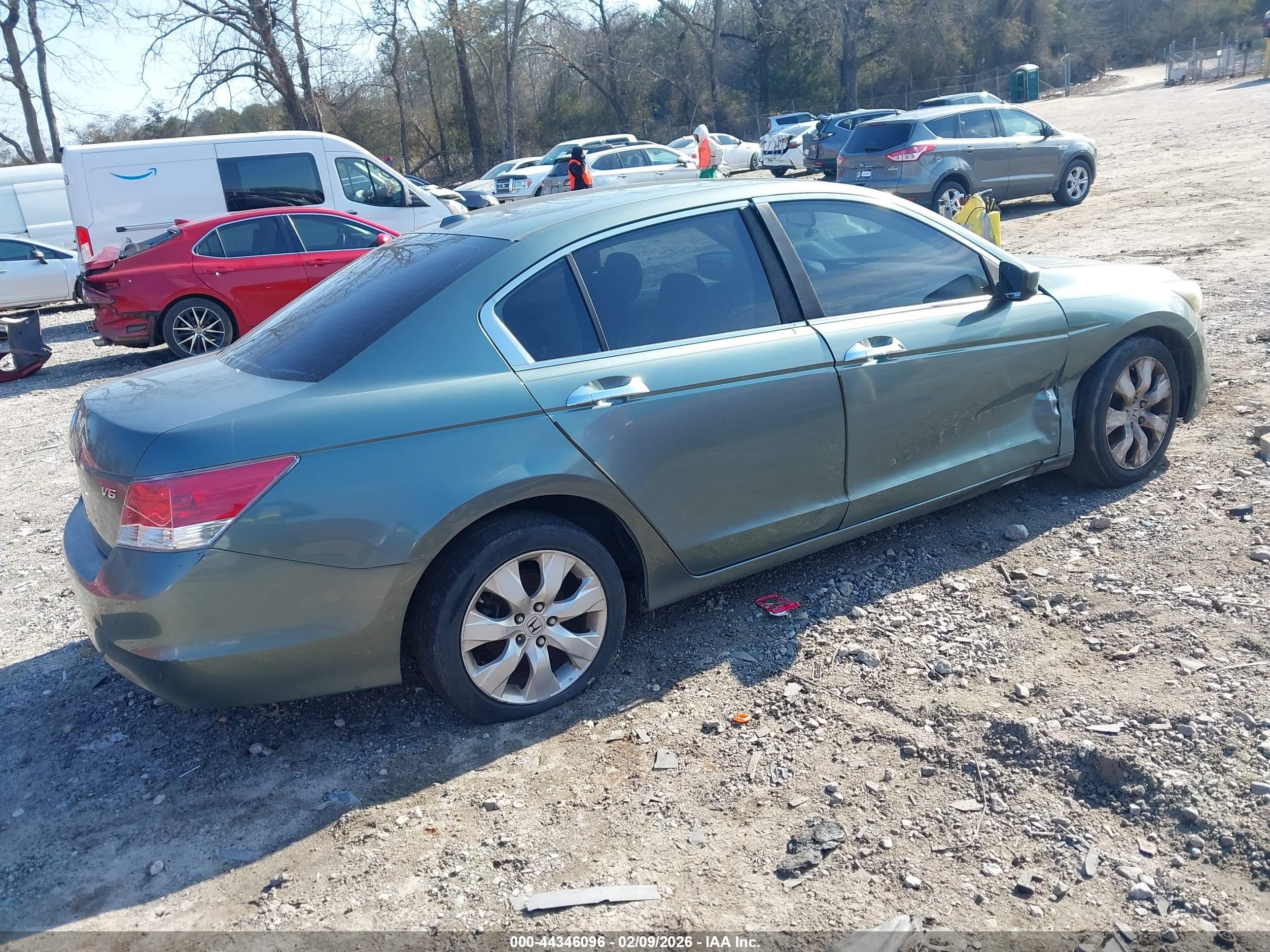 2008 Honda Accord 3.5 Ex-l Gray vin: 1HGCP36828A085812