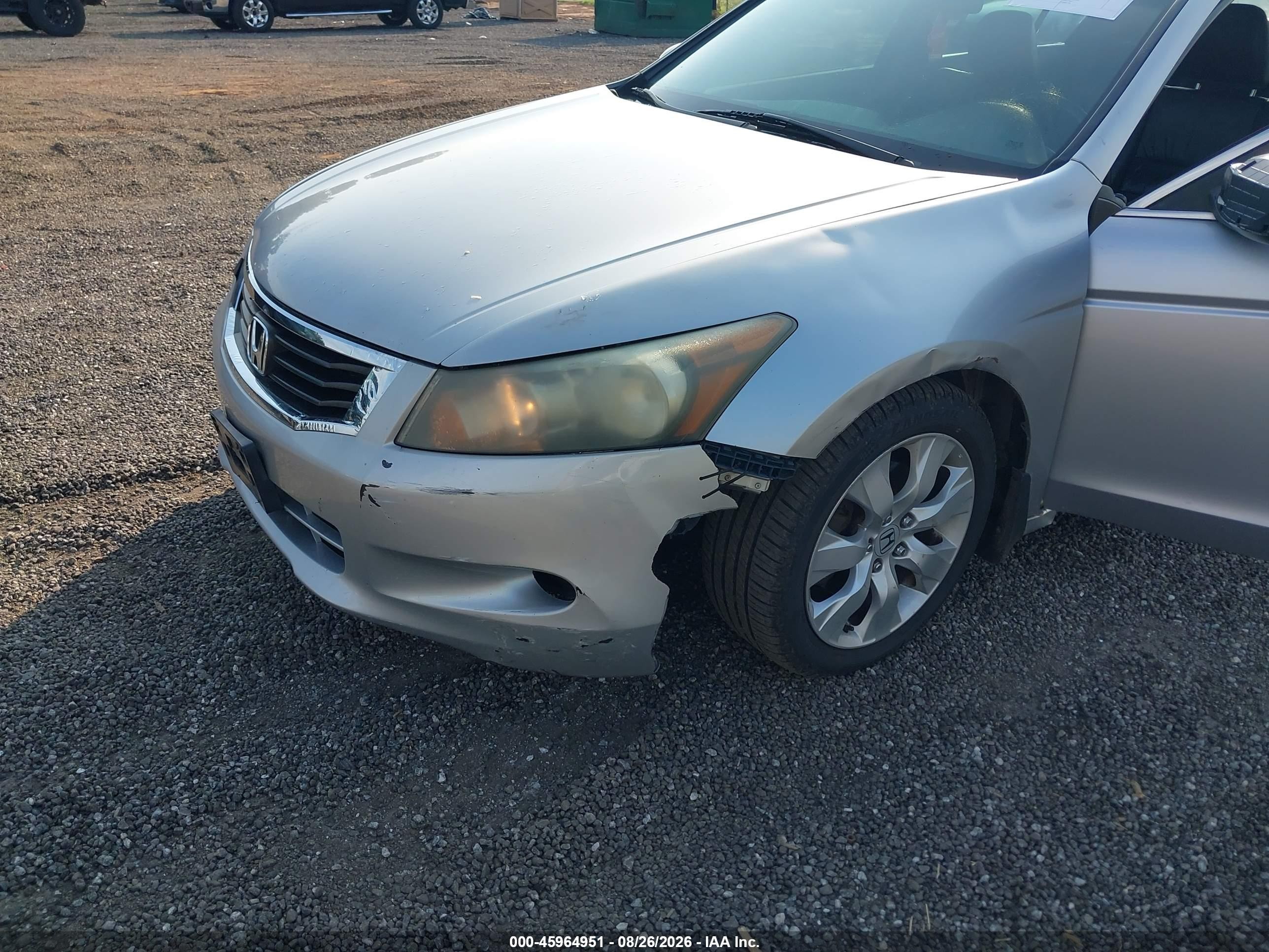 2009 Honda Accord 3.5 Ex-l Silver vin: 1HGCP36829A002770