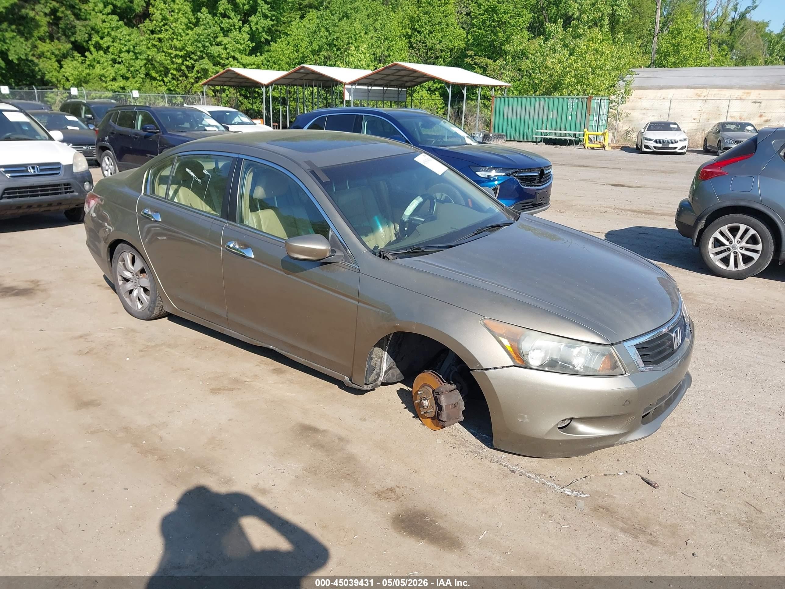 2009 Honda Accord 3.5 Ex-l Gold vin: 1HGCP36829A003711