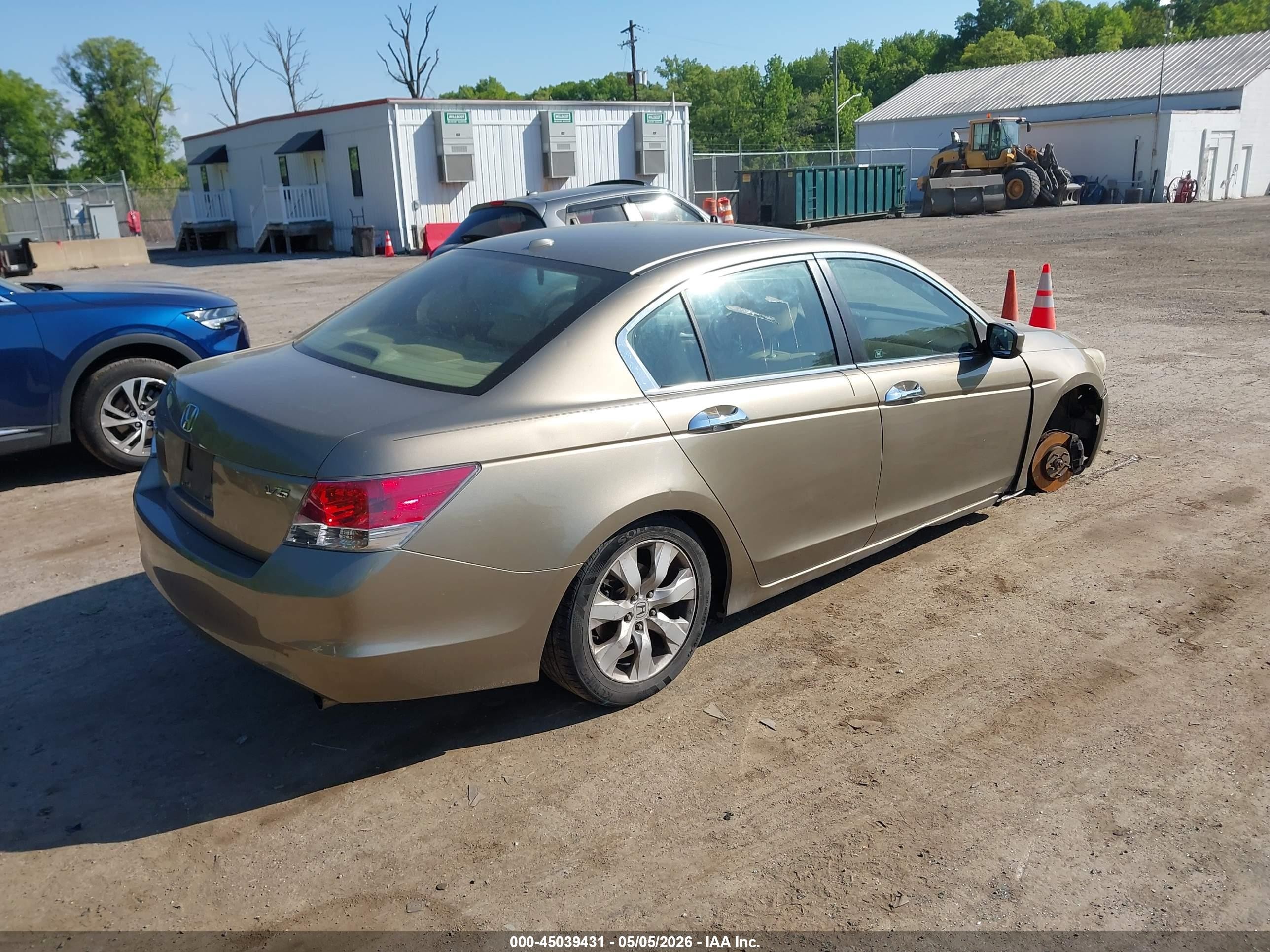 2009 Honda Accord 3.5 Ex-l Золотой vin: 1HGCP36829A003711