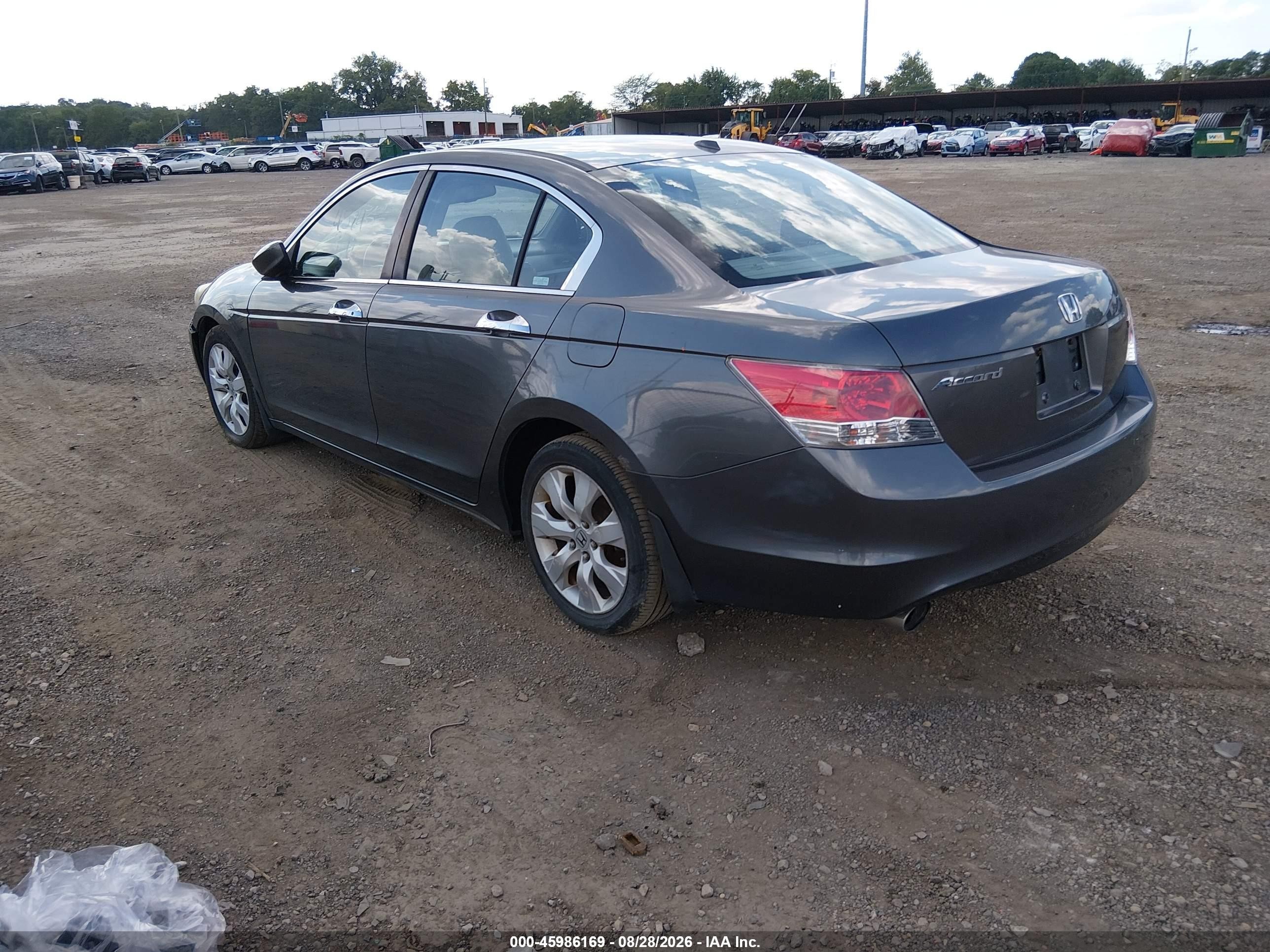 2009 Honda Accord 3.5 Ex-l Gray vin: 1HGCP36829A006494
