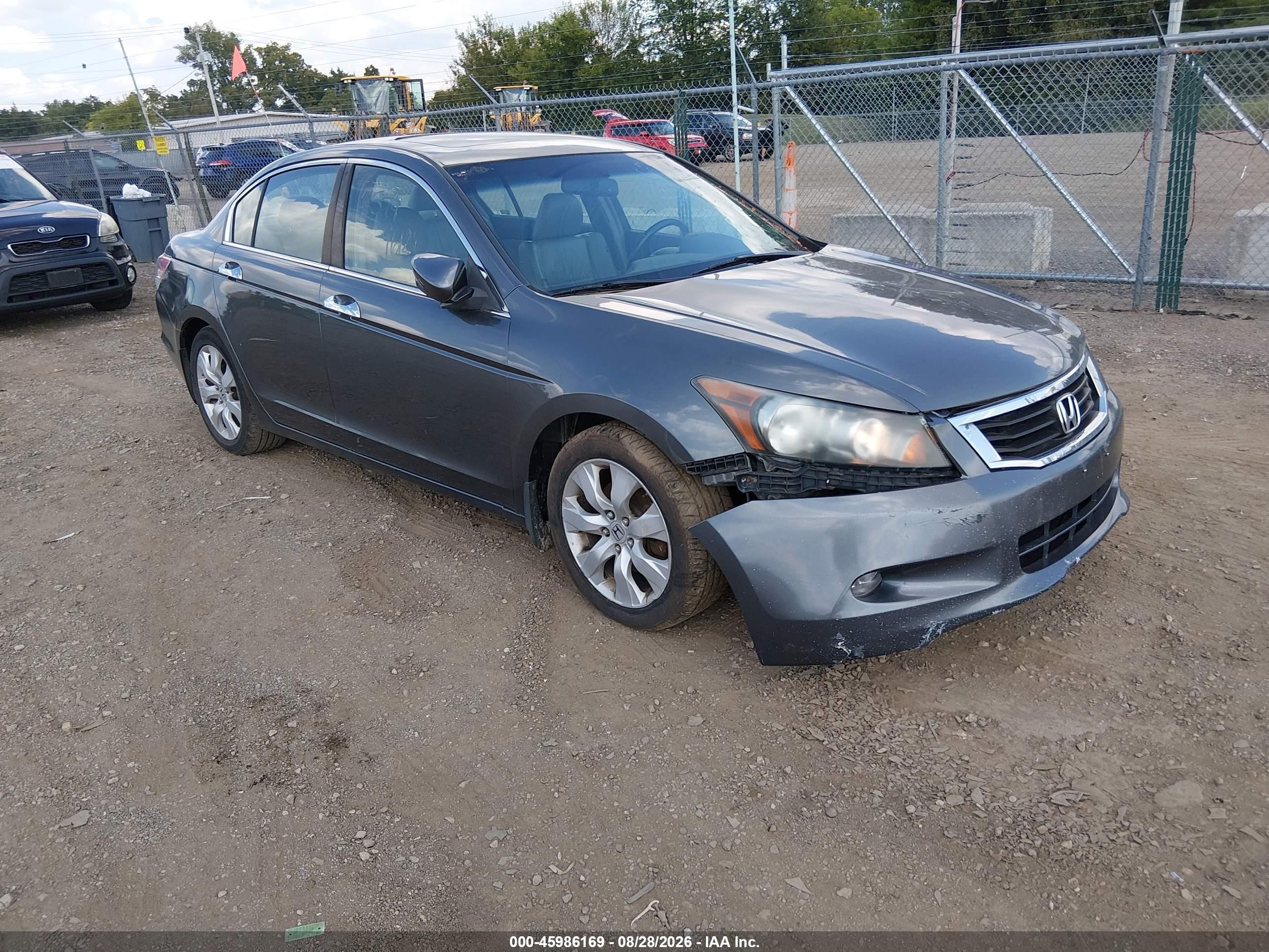 2009 Honda Accord 3.5 Ex-l Gray vin: 1HGCP36829A006494