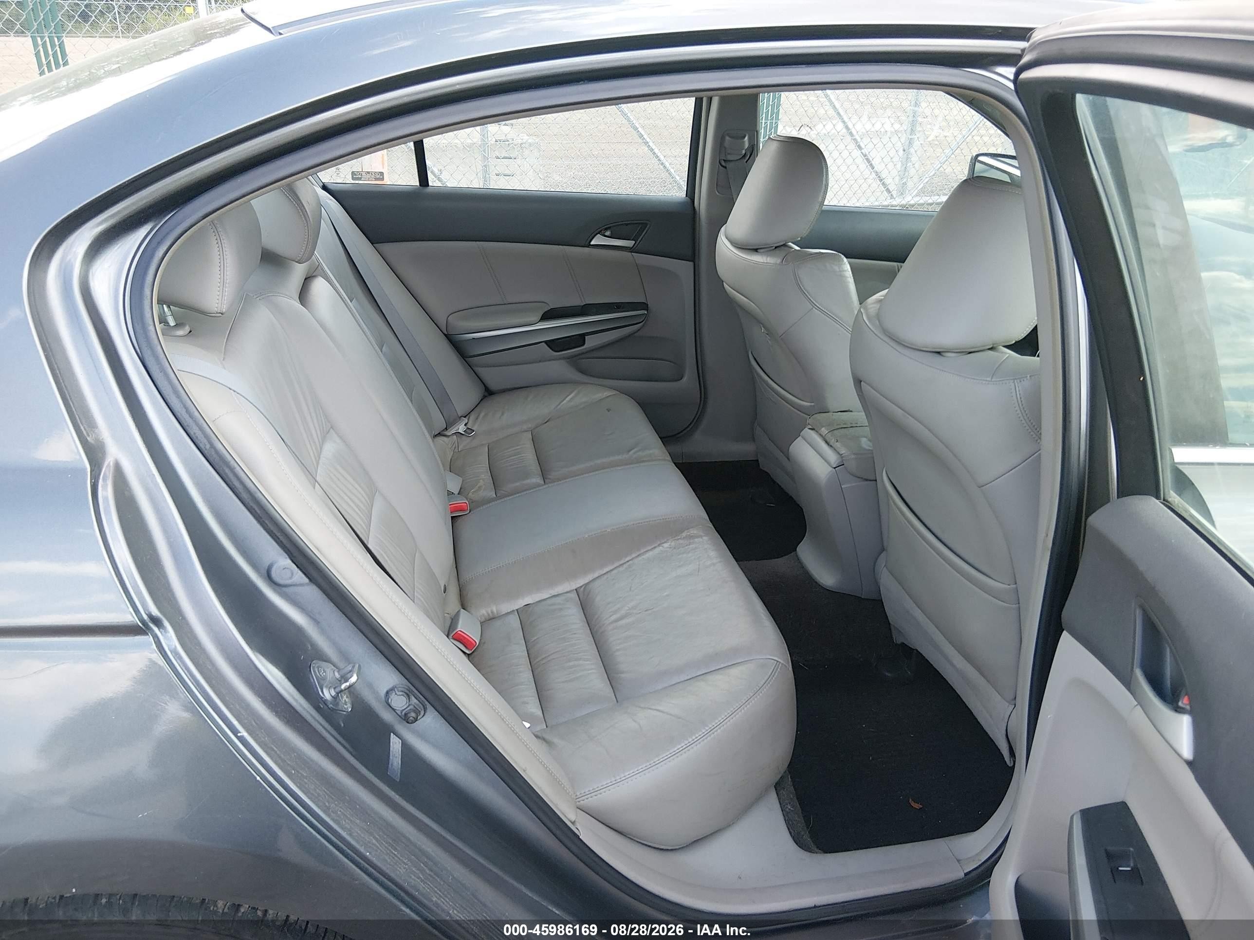 2009 Honda Accord 3.5 Ex-l Gray vin: 1HGCP36829A006494