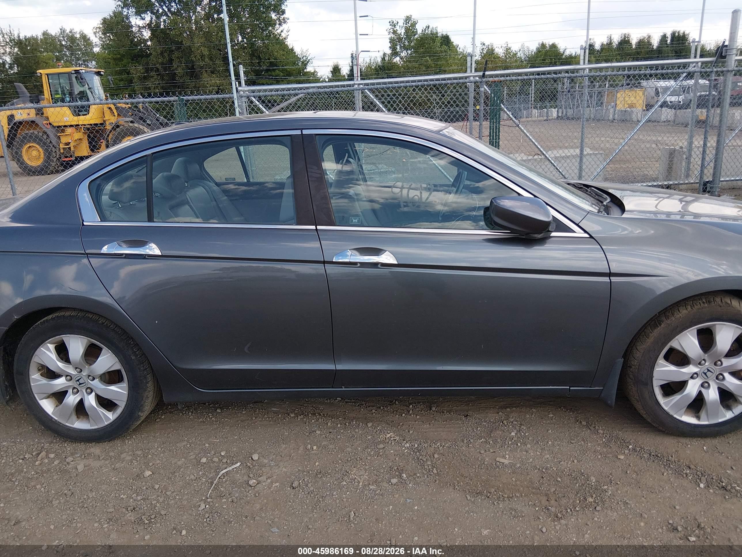 2009 Honda Accord 3.5 Ex-l Gray vin: 1HGCP36829A006494