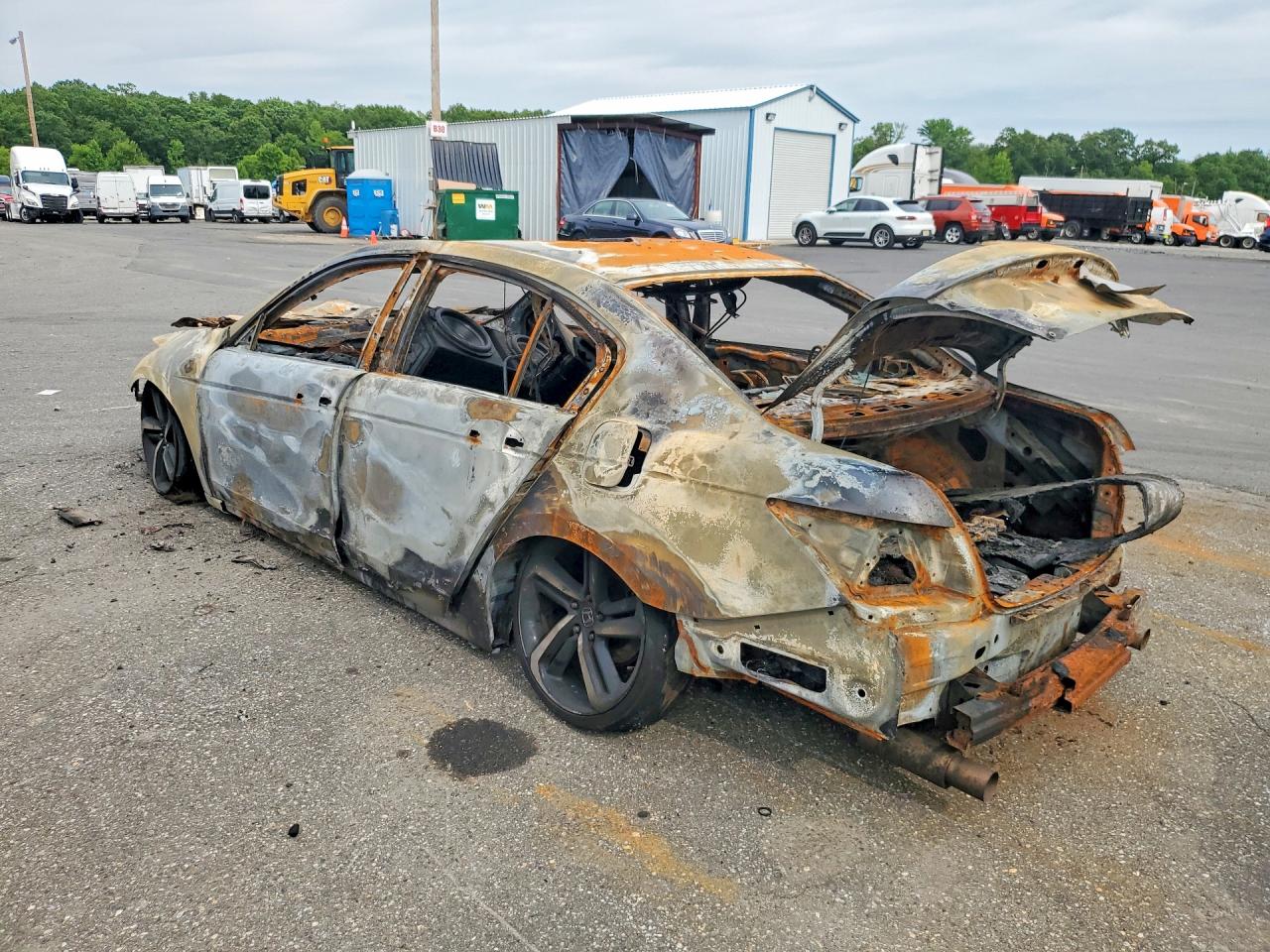 2009 Honda Accord Exl Burn vin: 1HGCP36829A007984