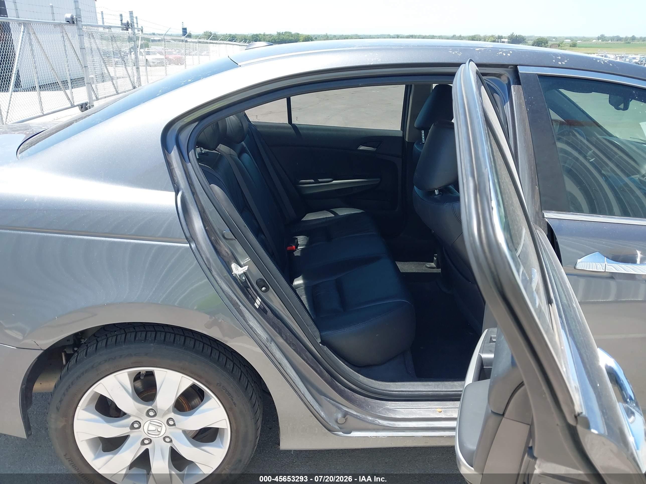 2009 Honda Accord 3.5 Ex-l Gray vin: 1HGCP36829A021299
