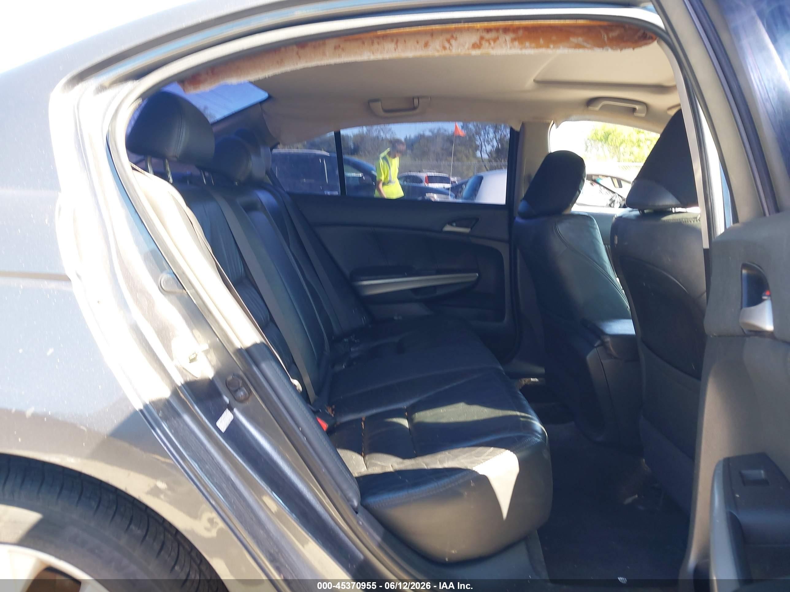 2009 Honda Accord 3.5 Ex-l Серый vin: 1HGCP36829A031055