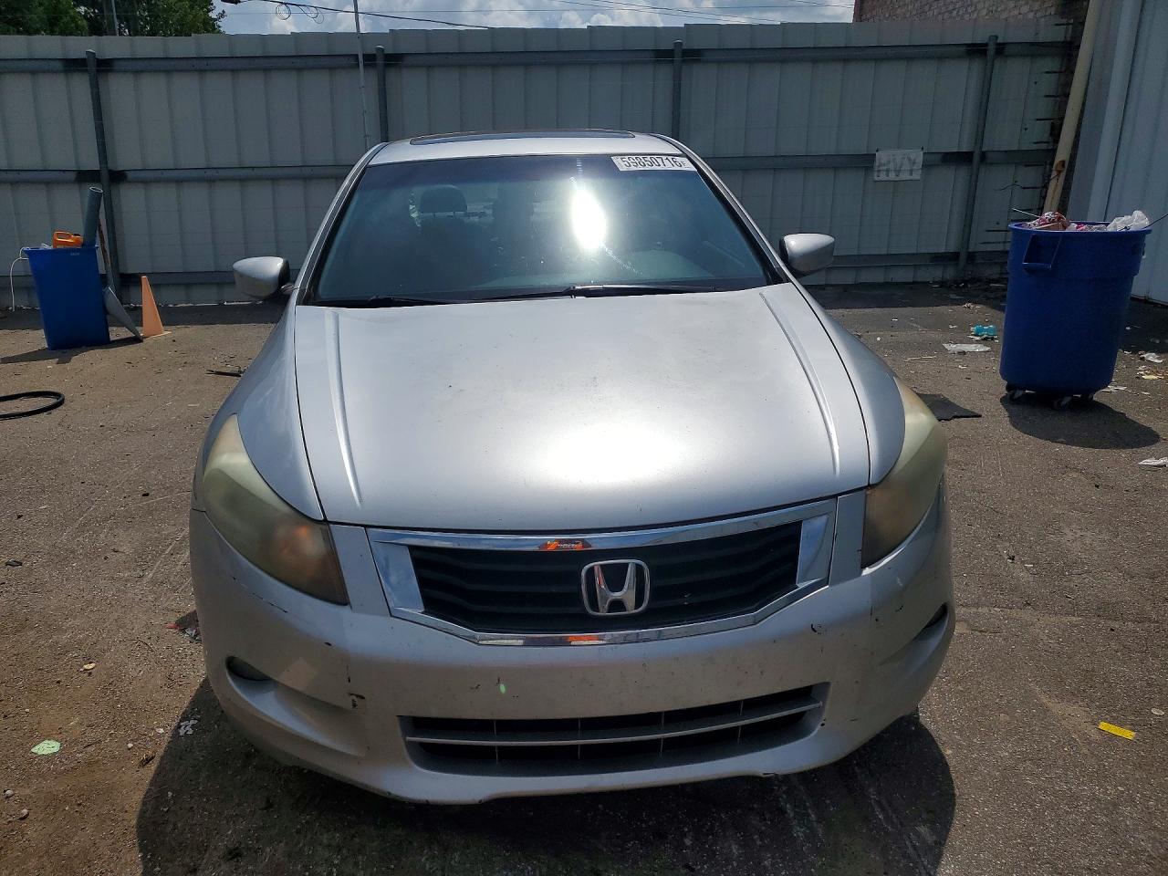 2009 Honda Accord Exl Silver vin: 1HGCP36829A036353