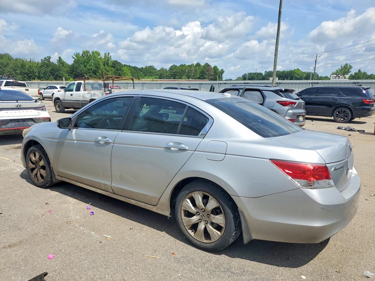 2009 Honda Accord Exl Silver vin: 1HGCP36829A036353