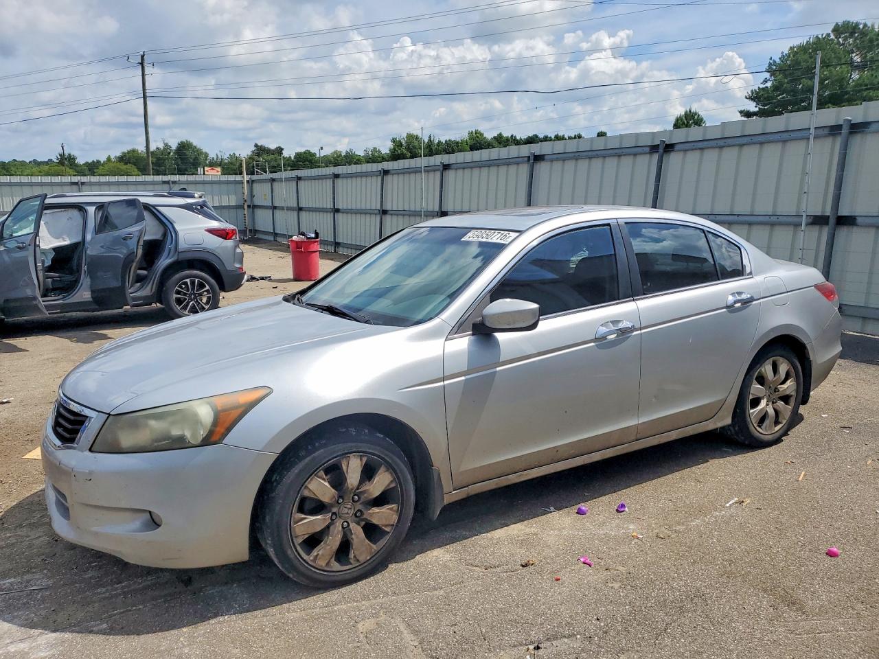 2009 Honda Accord Exl Silver vin: 1HGCP36829A036353