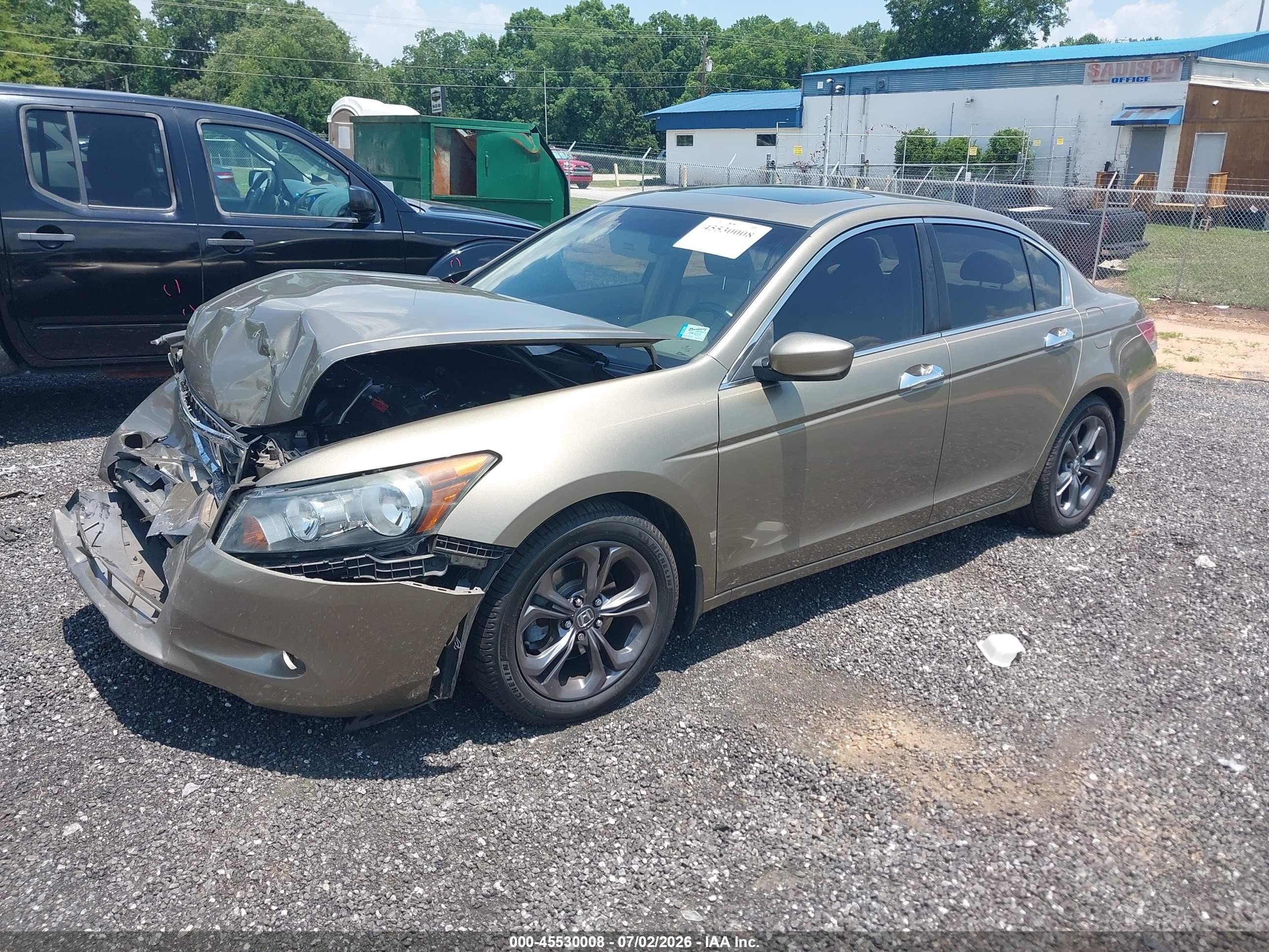 2009 Honda Accord 3.5 Ex-l Brown vin: 1HGCP36829A040161