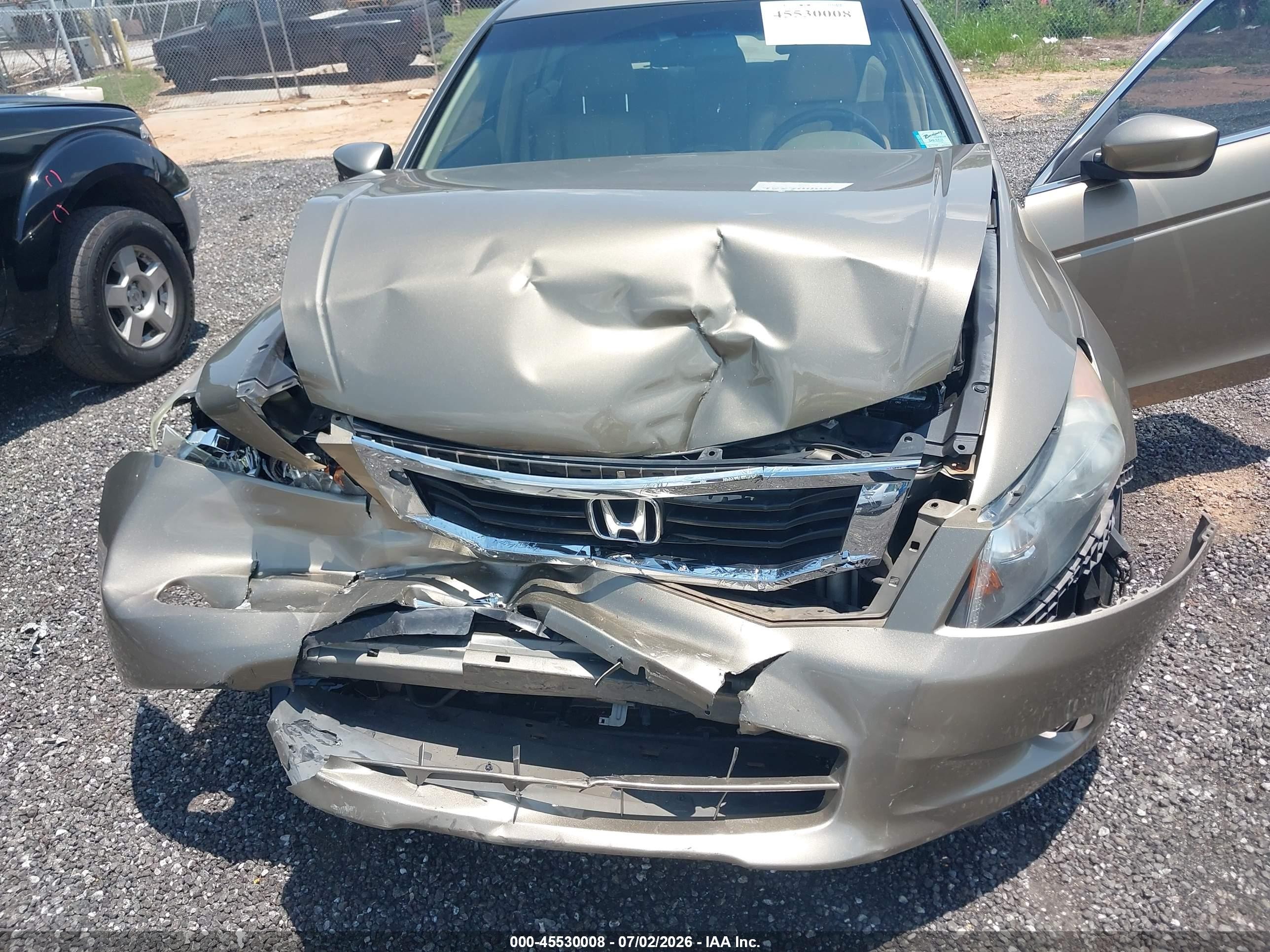 2009 Honda Accord 3.5 Ex-l Brown vin: 1HGCP36829A040161