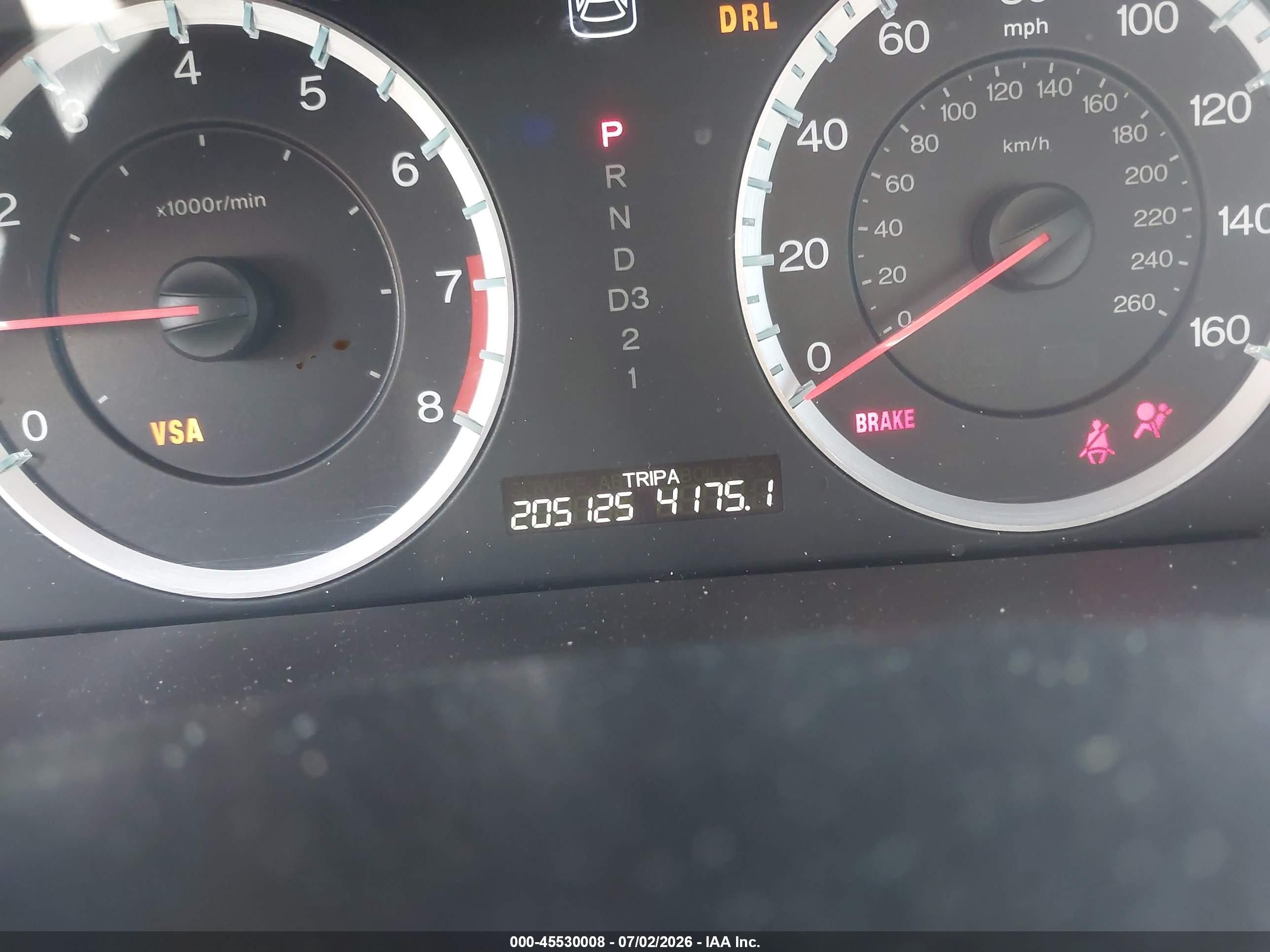 2009 Honda Accord 3.5 Ex-l Brown vin: 1HGCP36829A040161
