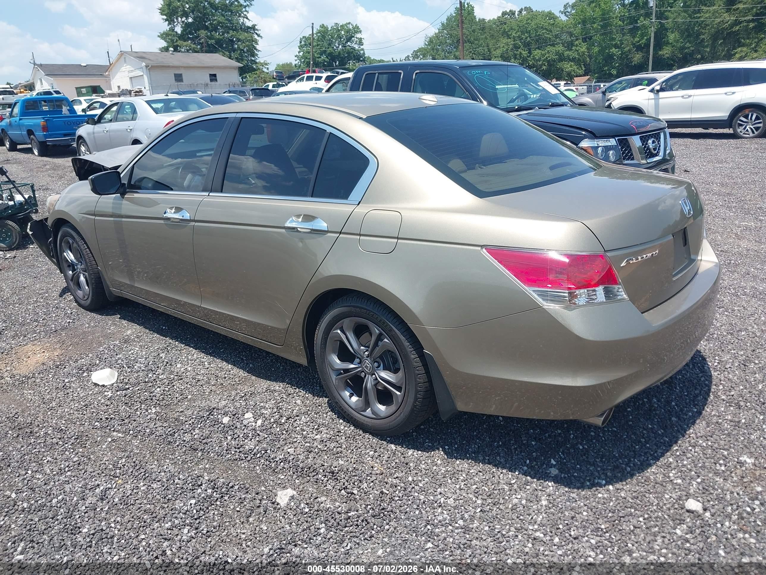 2009 Honda Accord 3.5 Ex-l Brown vin: 1HGCP36829A040161