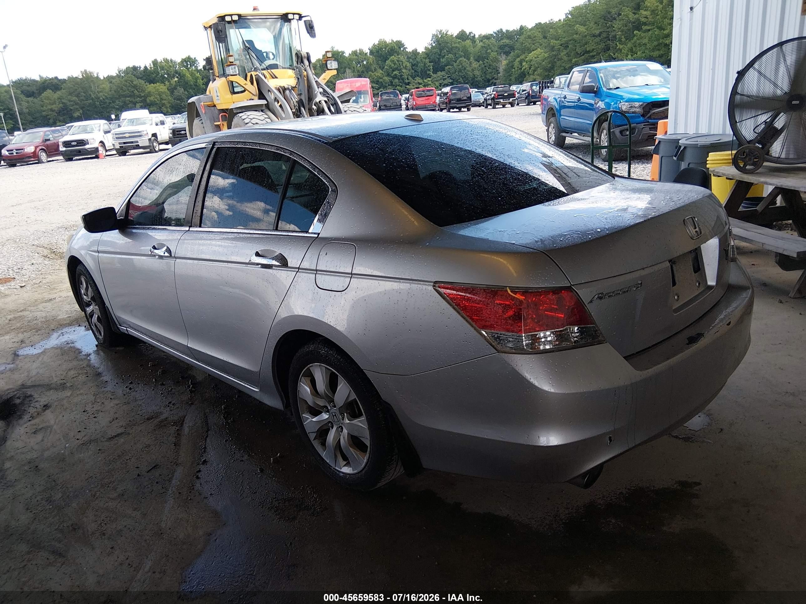 2009 Honda Accord 3.5 Ex-l Silver vin: 1HGCP36829A045005