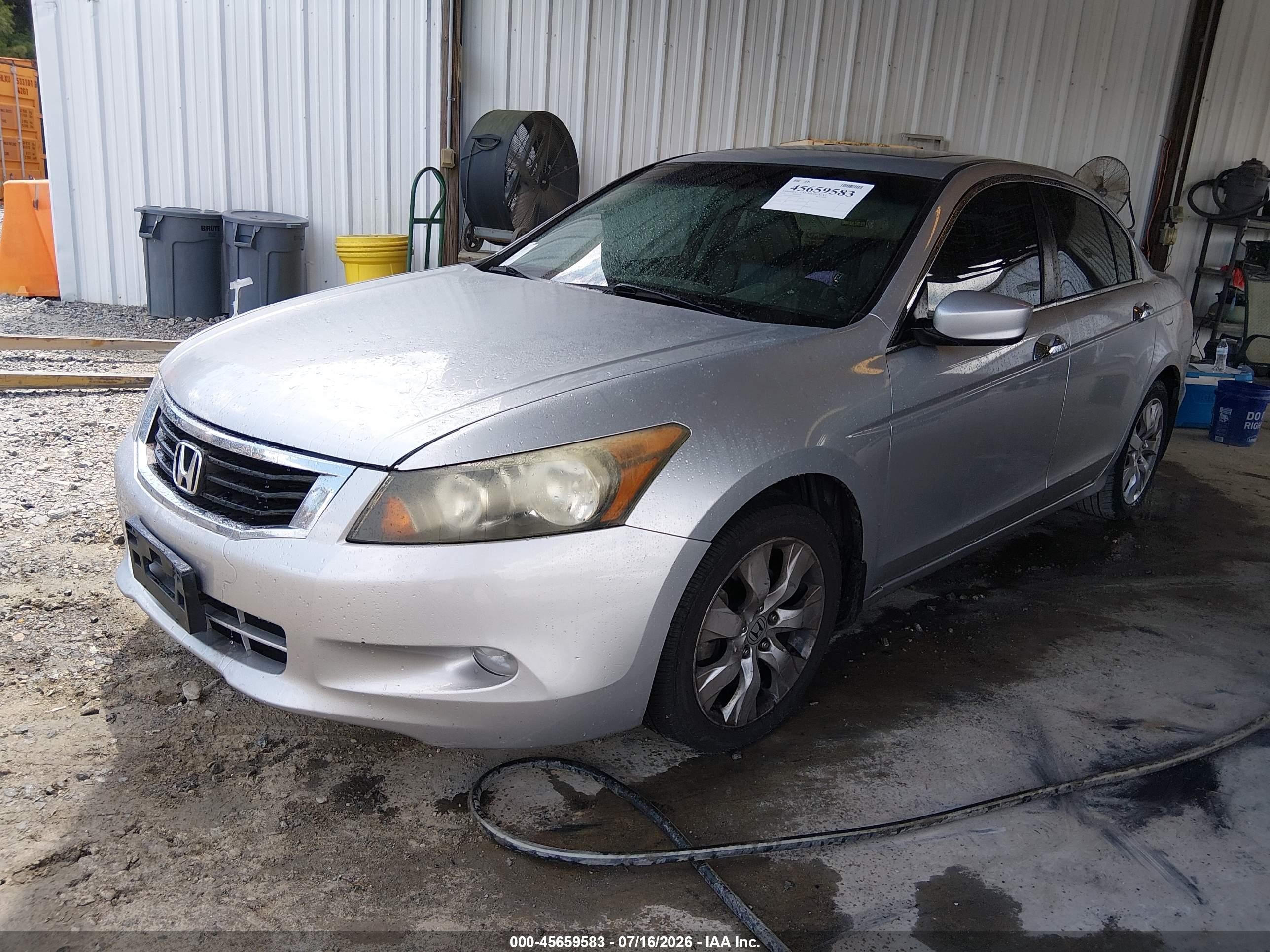 2009 Honda Accord 3.5 Ex-l Silver vin: 1HGCP36829A045005